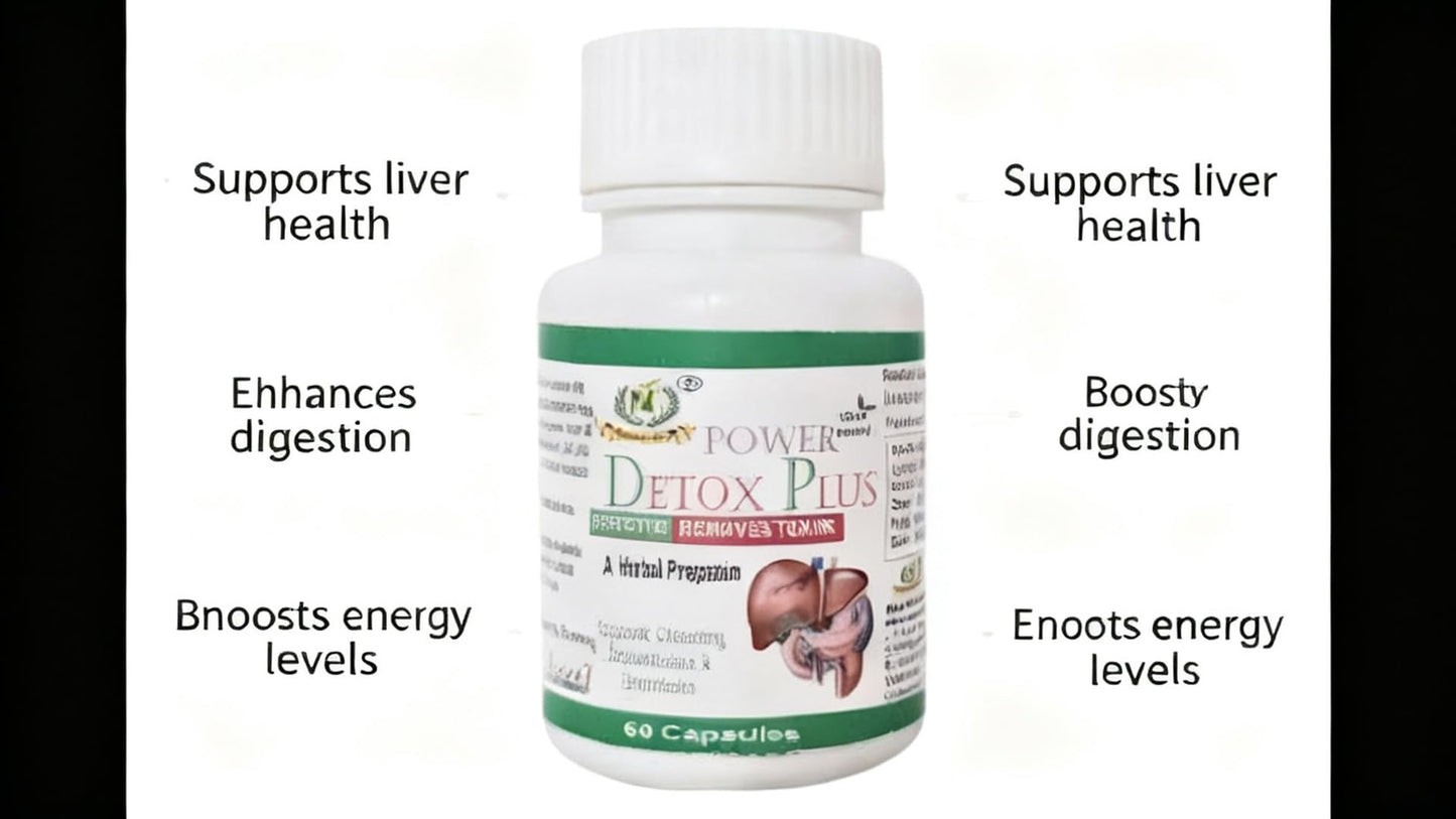 Naveenya Kaya Healthcare Power Detox Plus Capsule - Promotes Optimal Hormonal Balance in Both Genders