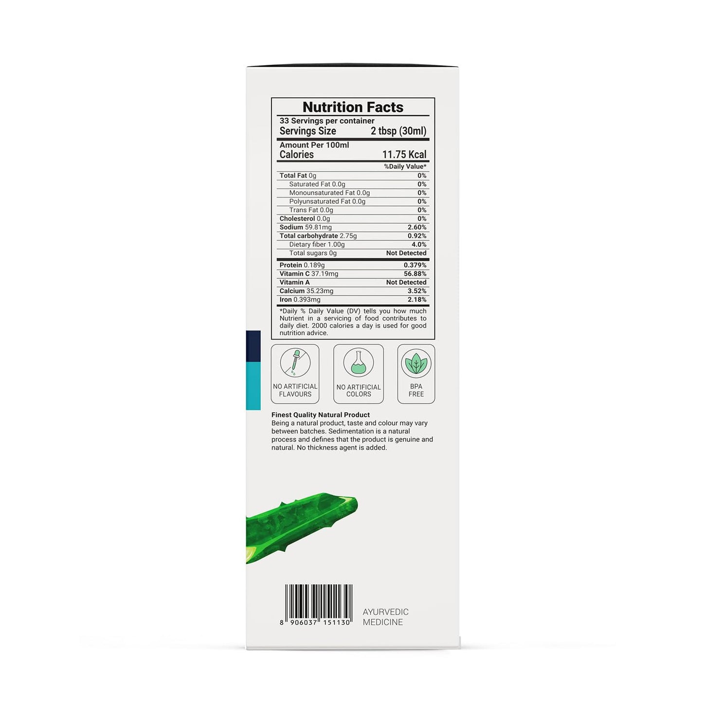Krishna's Premium Aloe Vera High Fiber Juice-1000 Ml|(Pack Of 2)|Pulpy Aloe Vera Juice From Deserts Of Rajasthan|Rejuvenates Skin And Hair