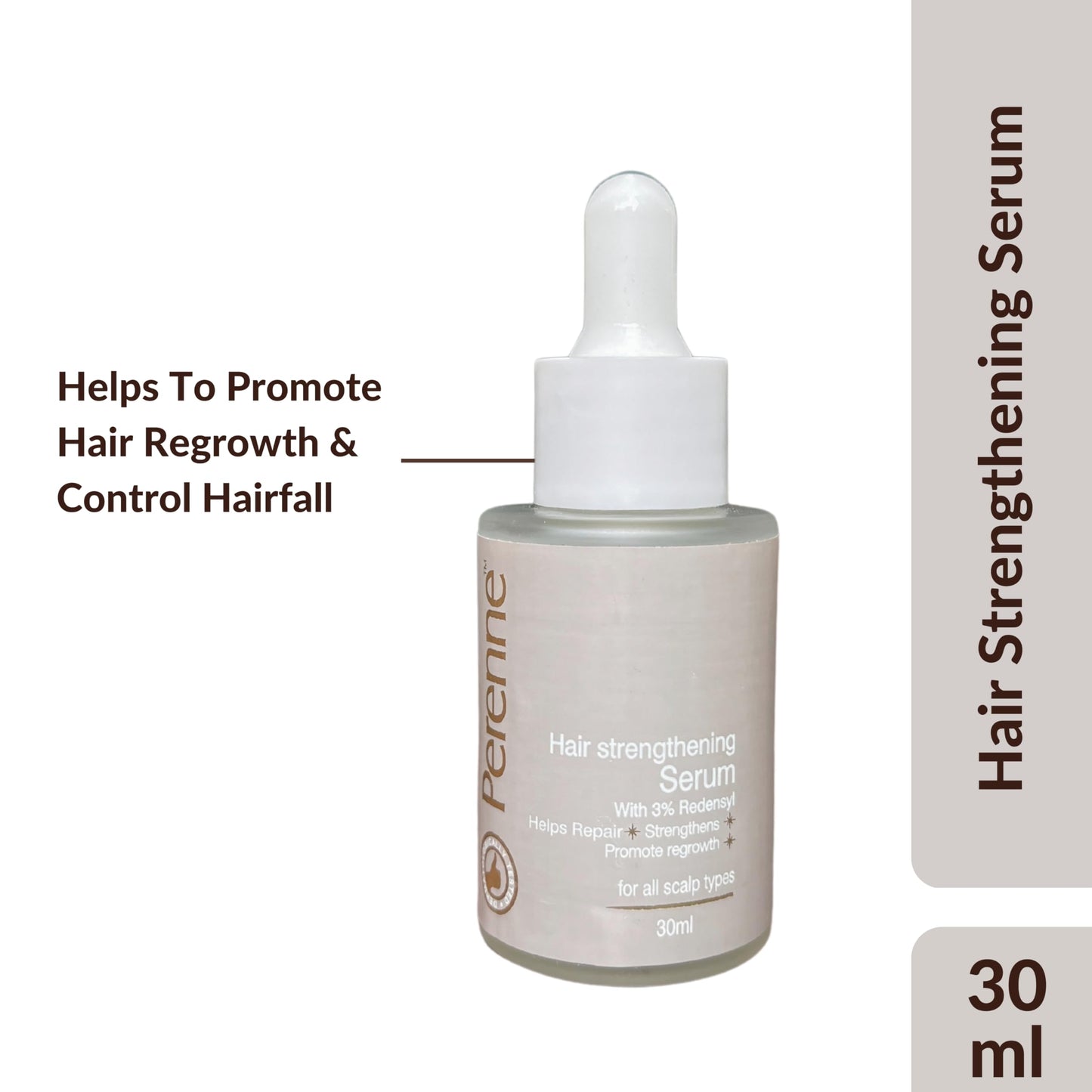 Perenne Hair Strengthening Serum With Redensyl, Bicapil & Anagain For M- image 9