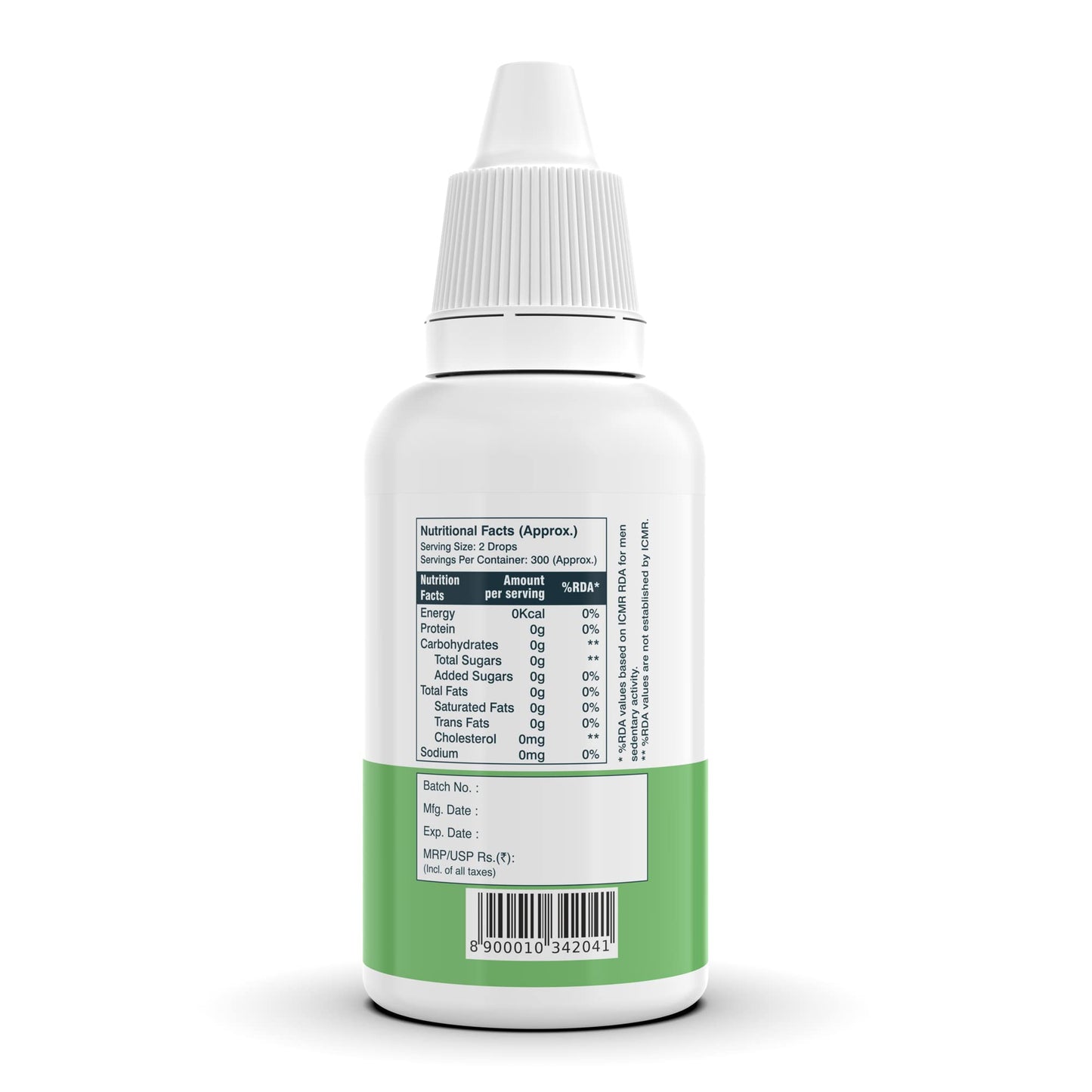 NutritJet Natural Stevia Liquid Drops - 30ml | Zero Calorie Sugar-Free- image 7