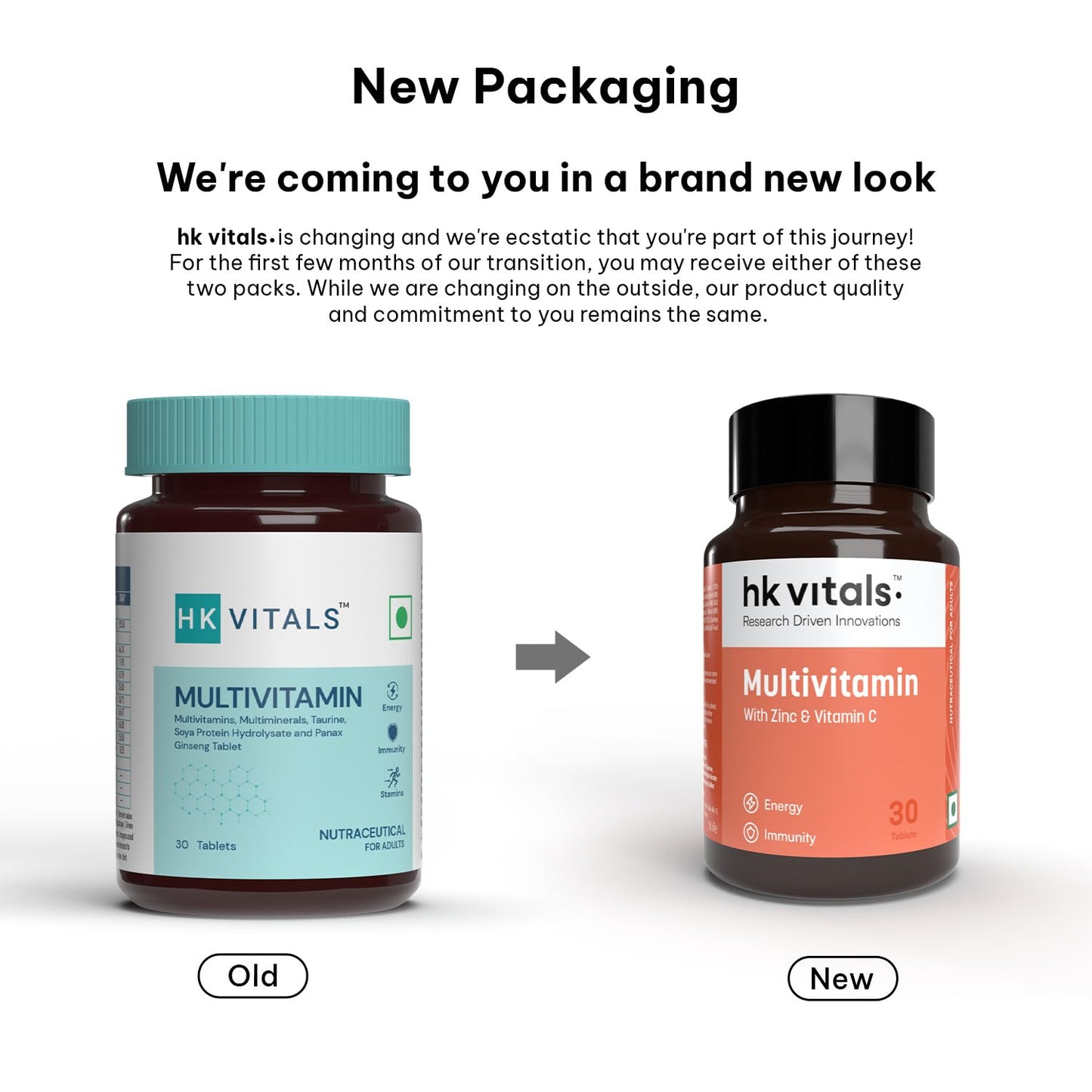 HealthKart HK Vitals Multivitamin for Men and Women, 30 Multivitamin Ta- image 9