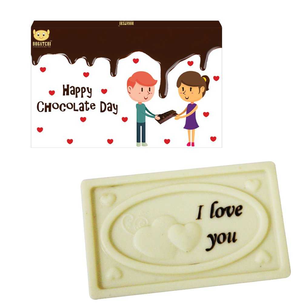 BOGATCHI Gift Ideas, Happy Chocolaty Day, Dark Chocolates, Love Chocolates, Premium Chocolates, 70 g