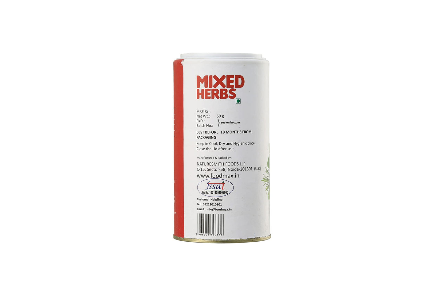 NATURESMITH MIXED HERBS-50g || SPRINKLER BIG CAN READY TO USE ||