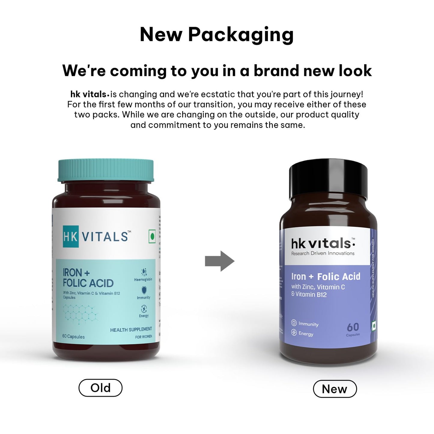 HealthKart HK Vitals Iron + Folic Acid Supplement, with Zinc, Vitamin C- image 9