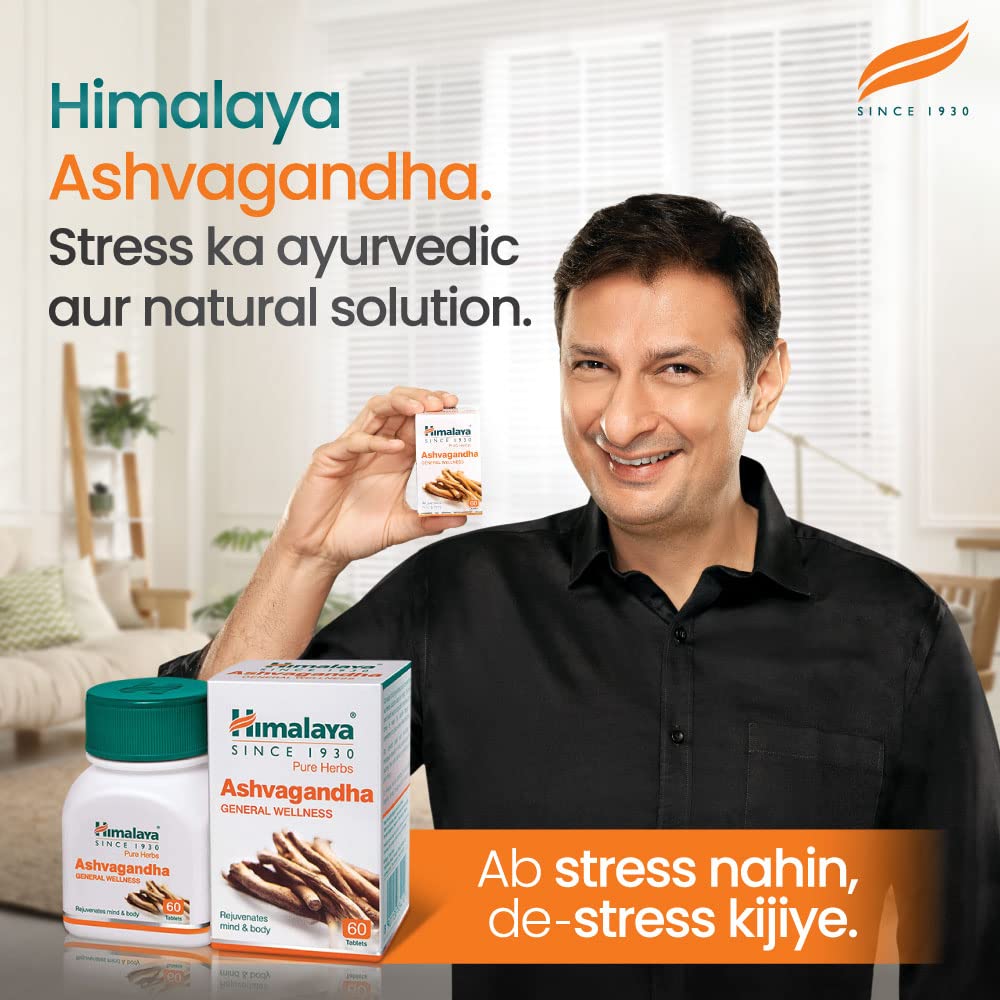Himalaya Ashvagandha General Wellness Tablets - 60 Tablets- image 6