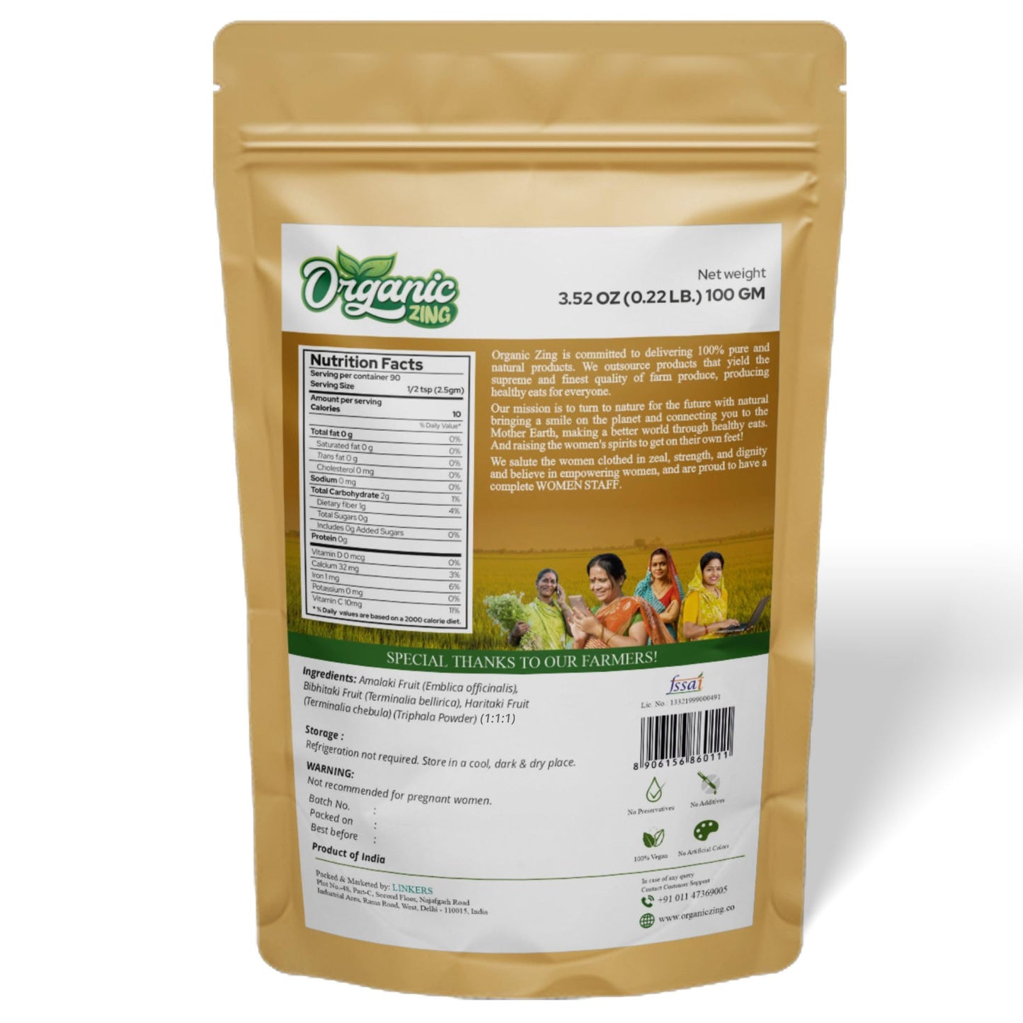 Organic Zing Presents Triphala Powder - Sundried Amla, Bibhitaki and Ha- image 7