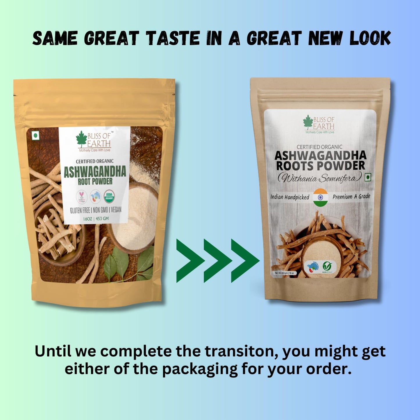 Bliss of Earth Ashwagandha Powder, Organic Stress Relief Supplement, 45- image 8