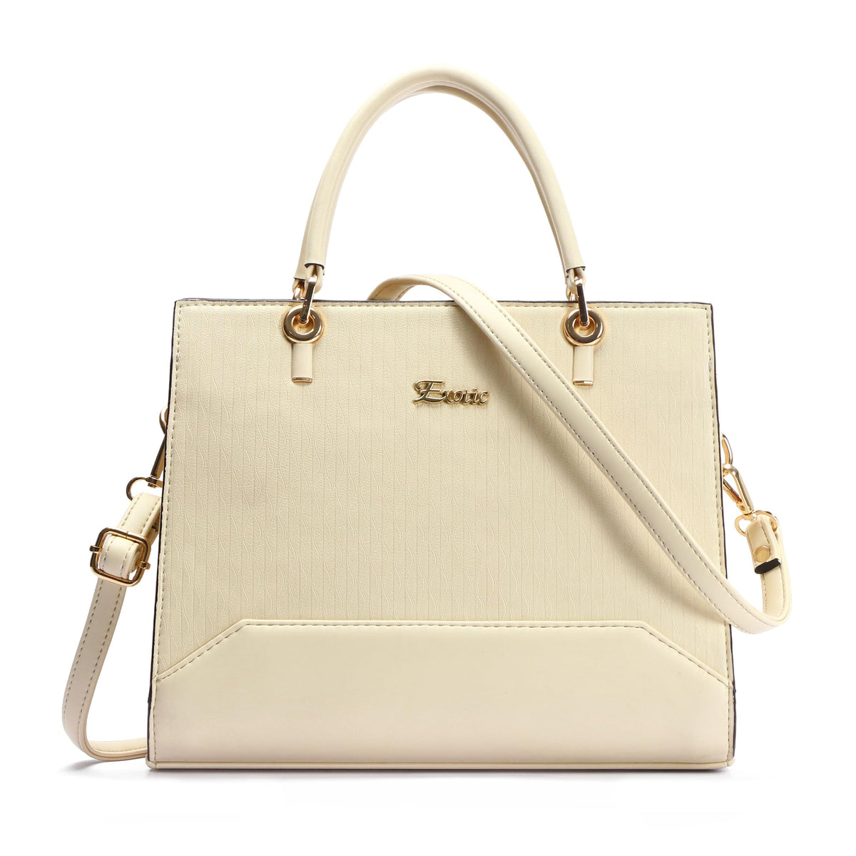 EXOTIC Premium® Unleash Your Style Hand and Sling Bag For Women's (White)