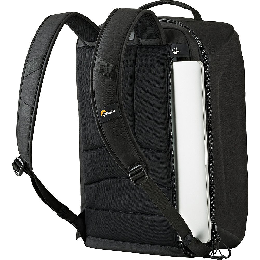 Lowepro 3 Compartments Droneguard Bp 400 - Lightweight Professional And Commercial Drone Backpack For Dji Phantom Series 1-4 Drone, Laptop, And Tablet., Black, 2 Litres