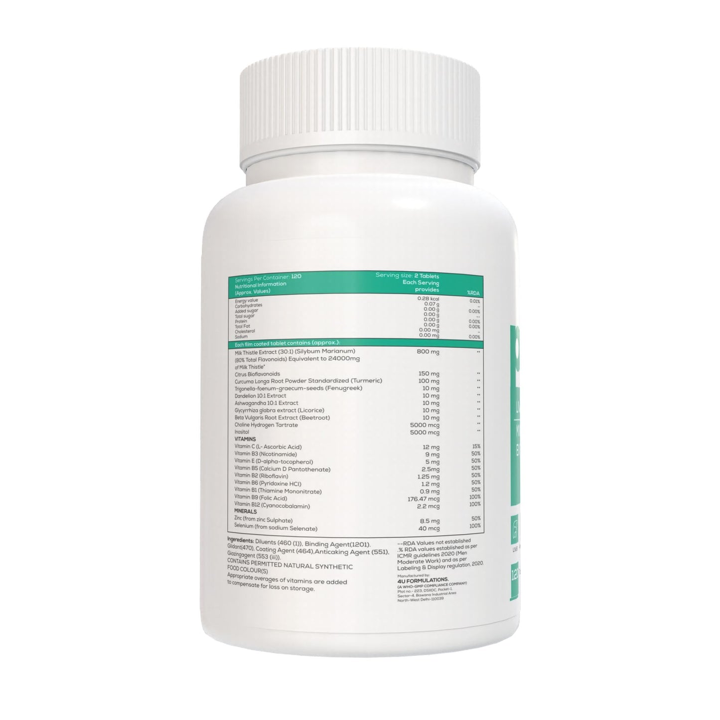 Pumpd Liver Detox Supplement with Milk Thistle Extract 800mg | 80% Flav- image 7