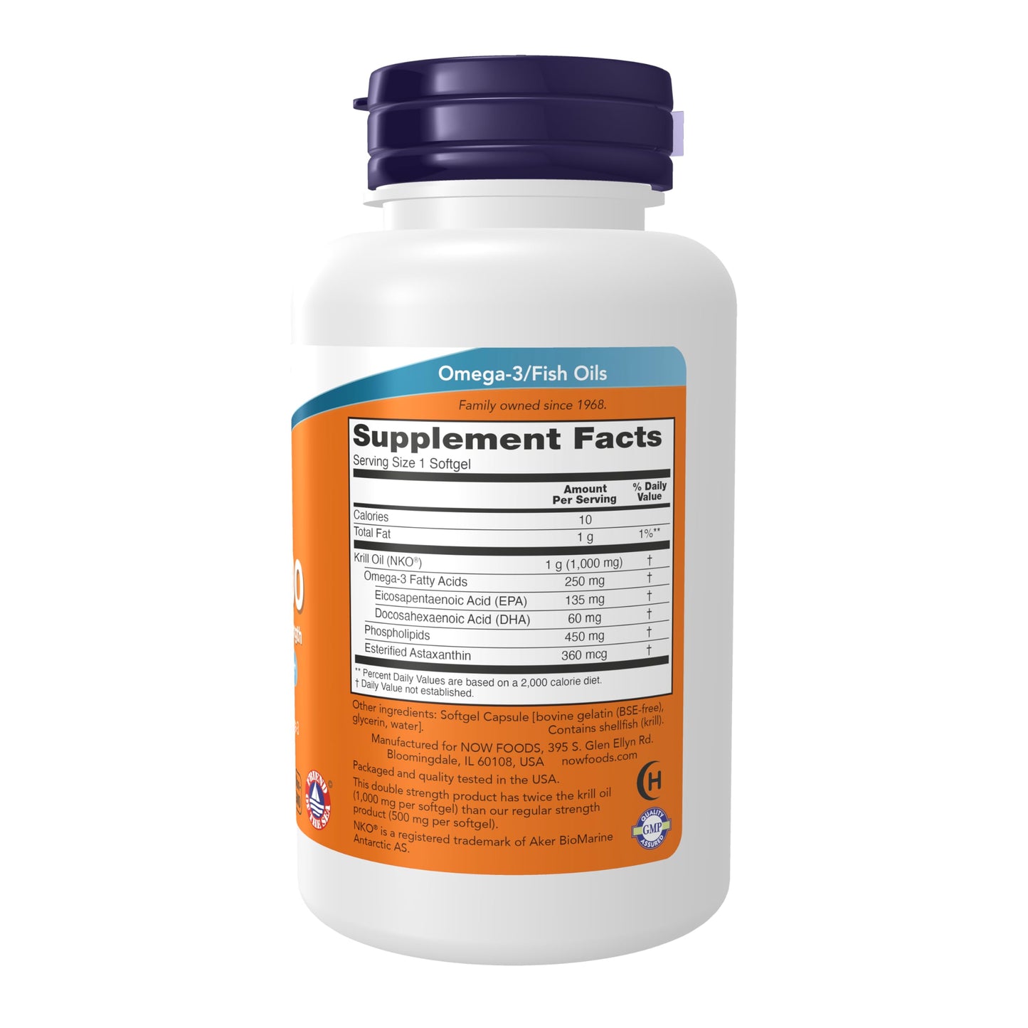 Now Foods Neptune Krill Oil Softgels 1000mg - 60 Softgels- image 8