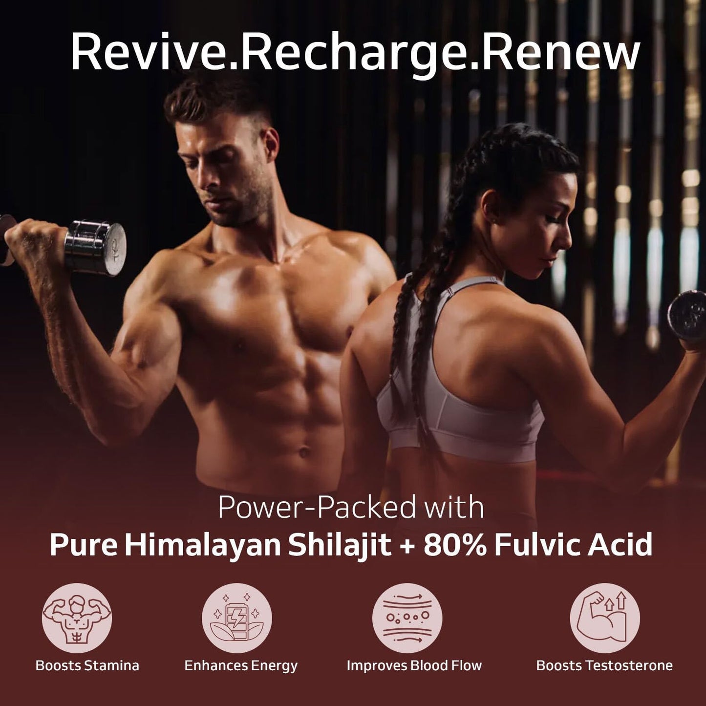 Purely Yours Shilajit/Shilajeet Capsules w/ 80% Fulvic Acid & KSM 66 As- image 9