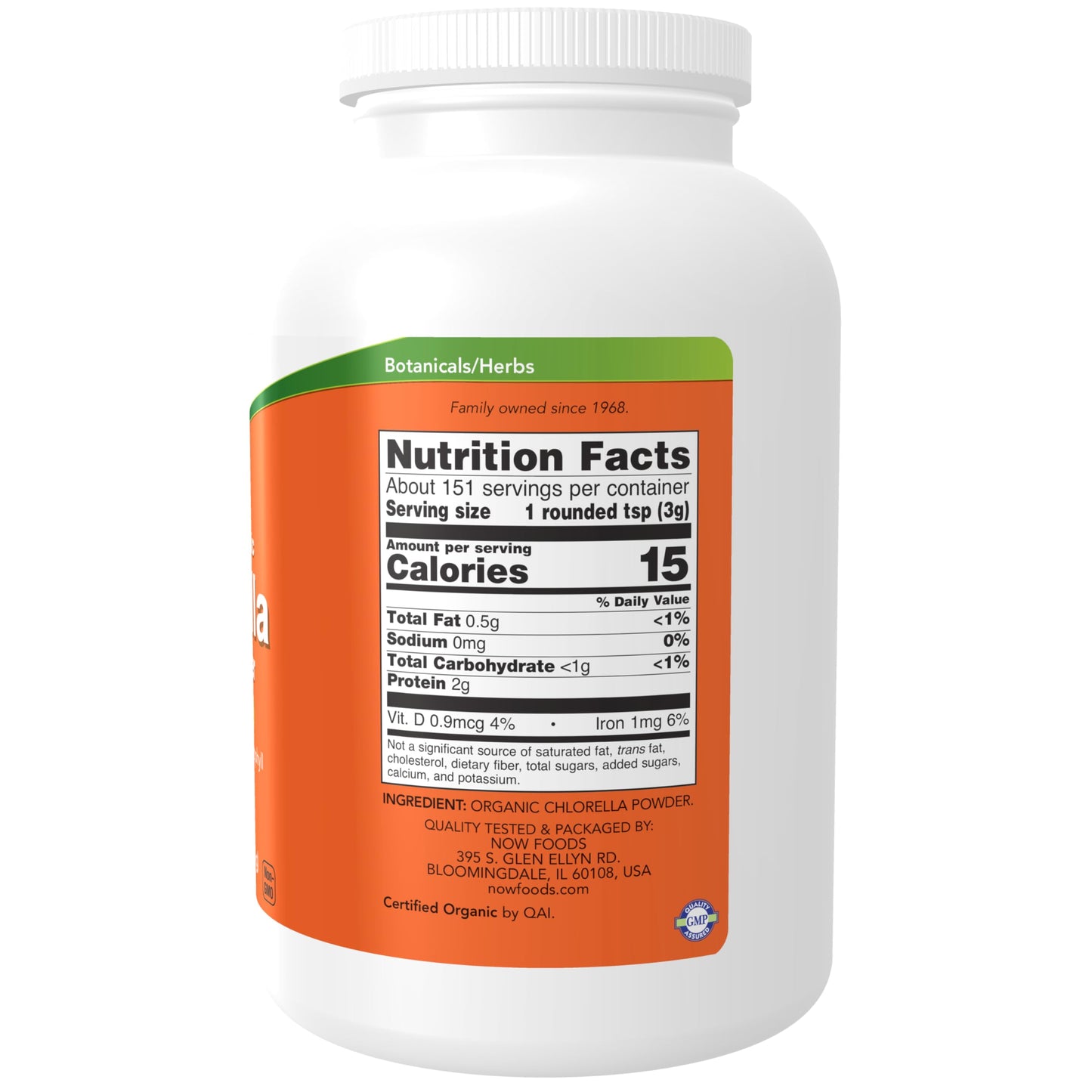 NOW Foods Chlorella Pure Powder, 1 Pound- image 7