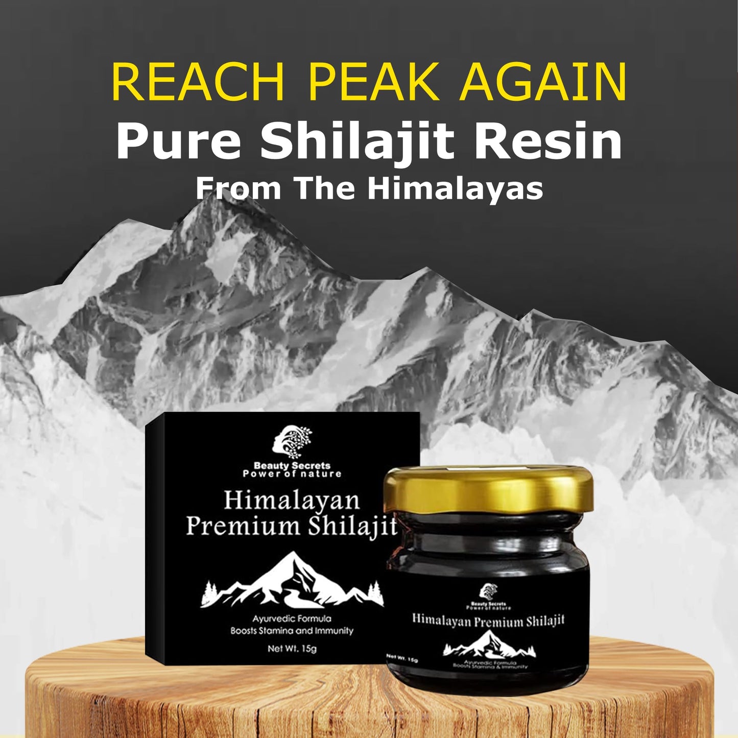 Beauty Secrets Himalayan Ayurvedic Shudh Raw Shilajit Resin | 20 Gms- image 9