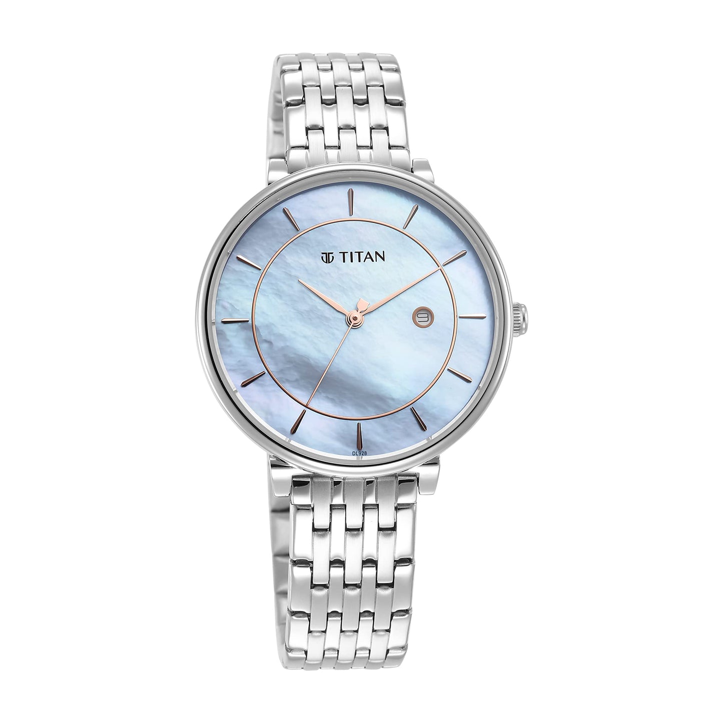 Titan Analog Blue Dial Women's Watch-2673SM01- image 5