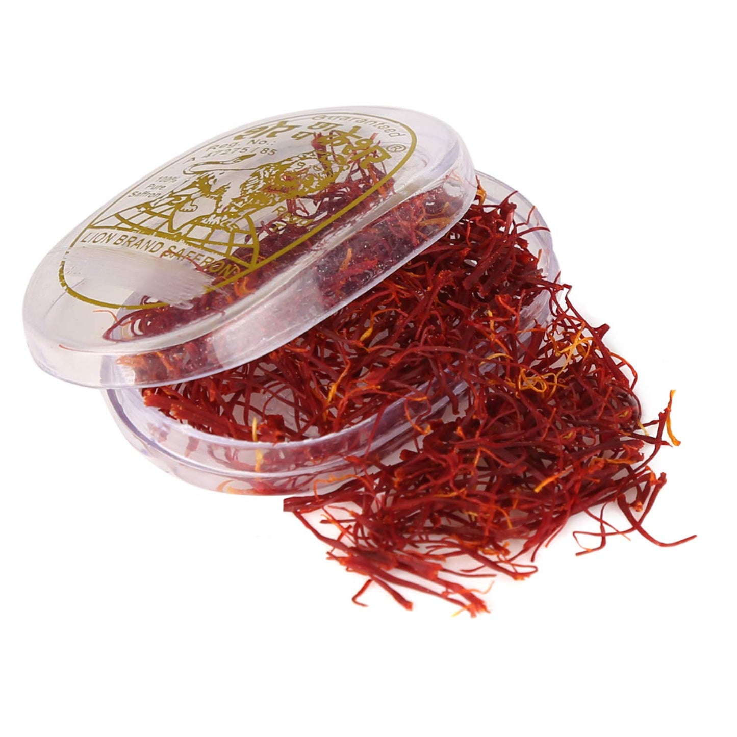 LION BRAND SAFFRON 1G Original Kashmiri Whole Lacha Keshar/Kesar For Bi- image 4