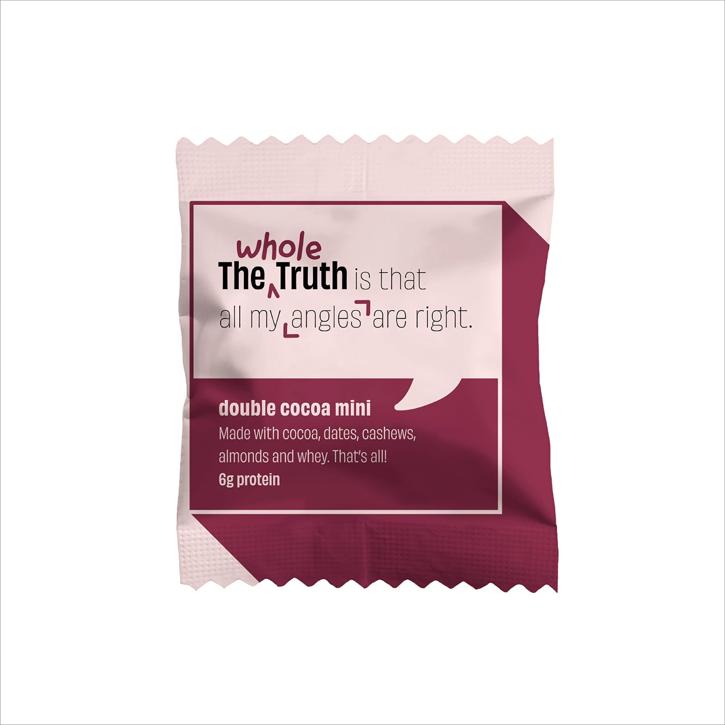 The Whole Truth - Mini Protein Bars - Double Cocoa- Pack of 8-8 x 27g -- image 6
