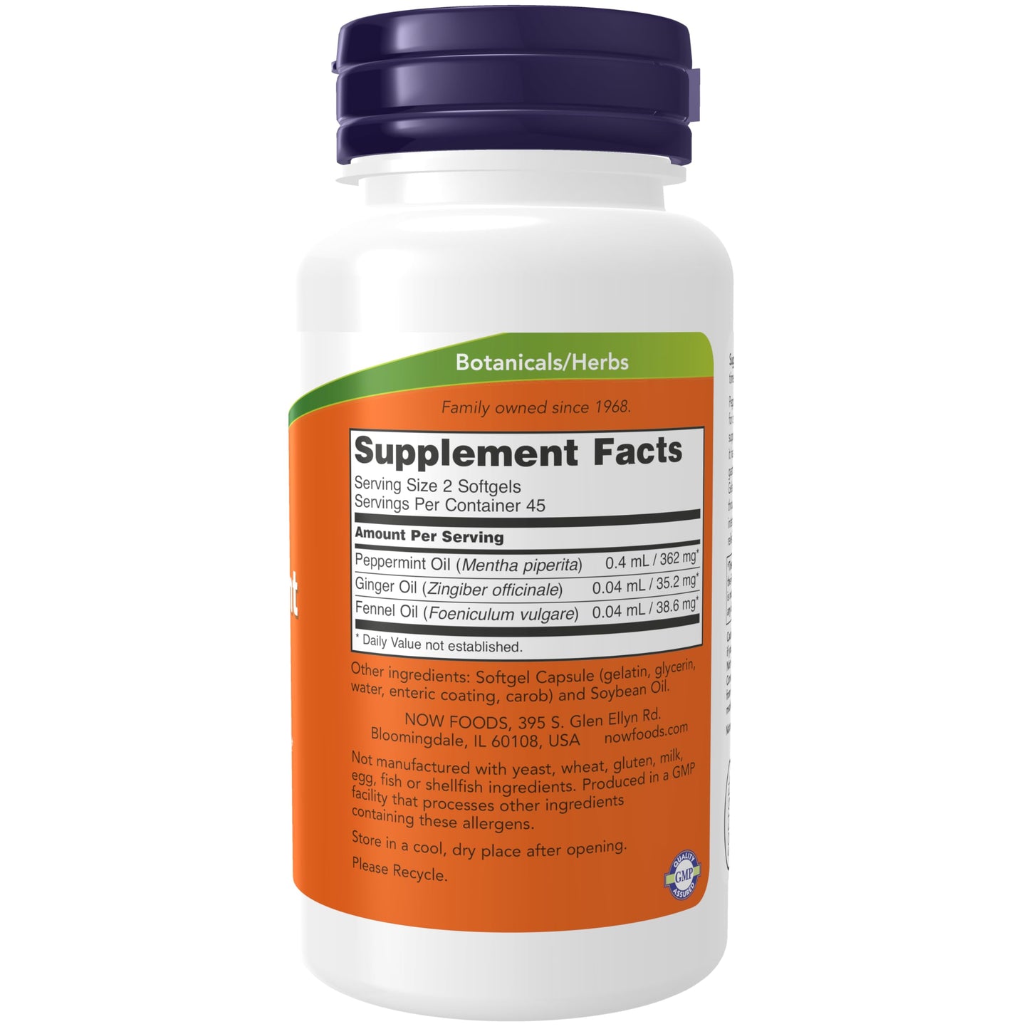 NOW Foods Peppermint Gels, 90 Softgels- image 8