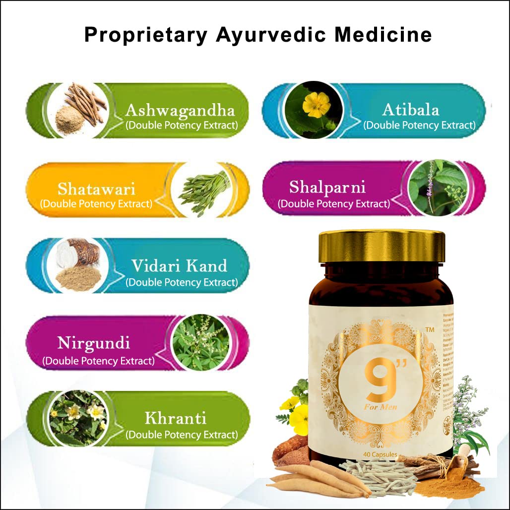 CRD Ayurveda Ayurvedic Capsules for Men (50 Capsules)