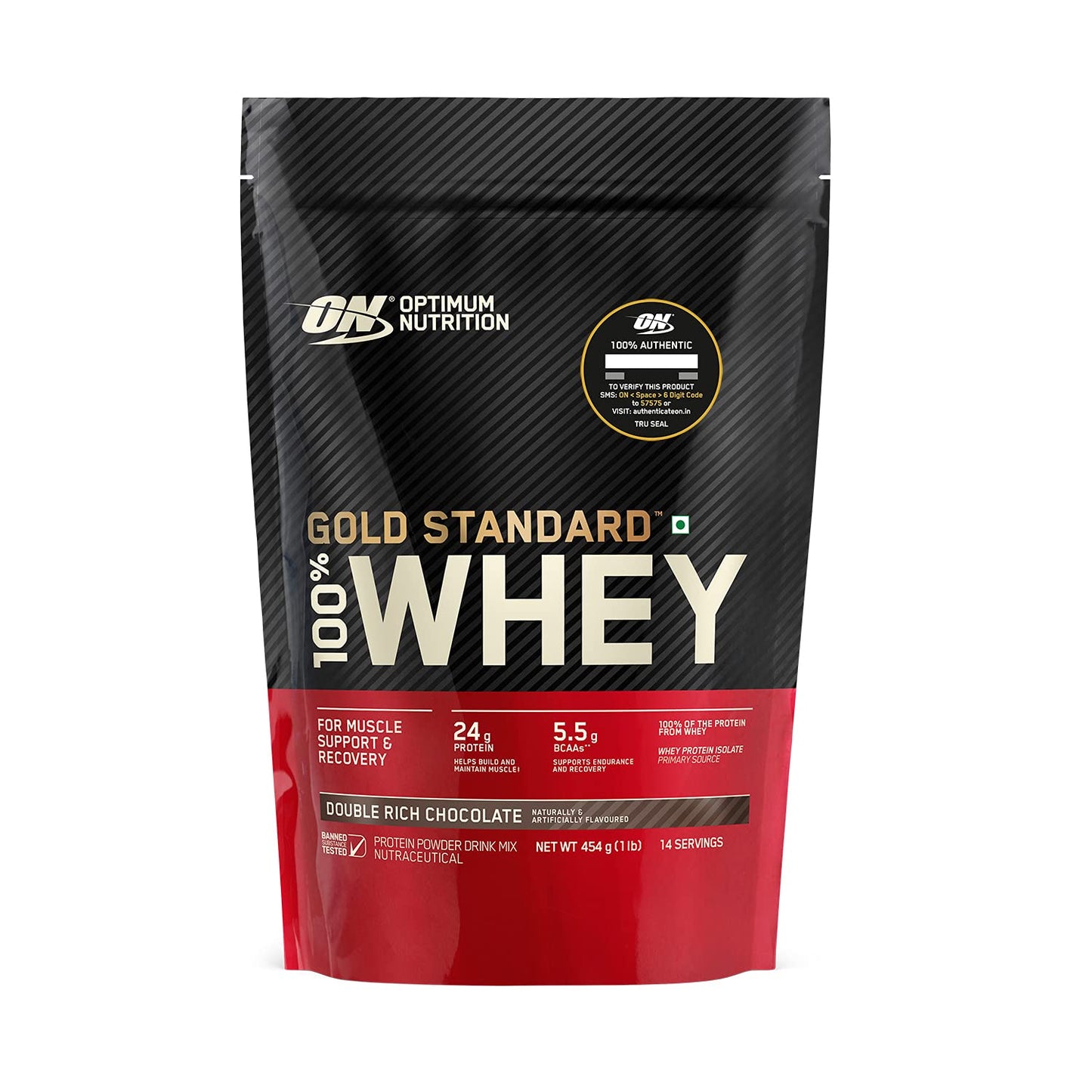 Optimum Nutrition (ON) Gold Standard 100% Whey Protein 454 g Double Ric- image 7