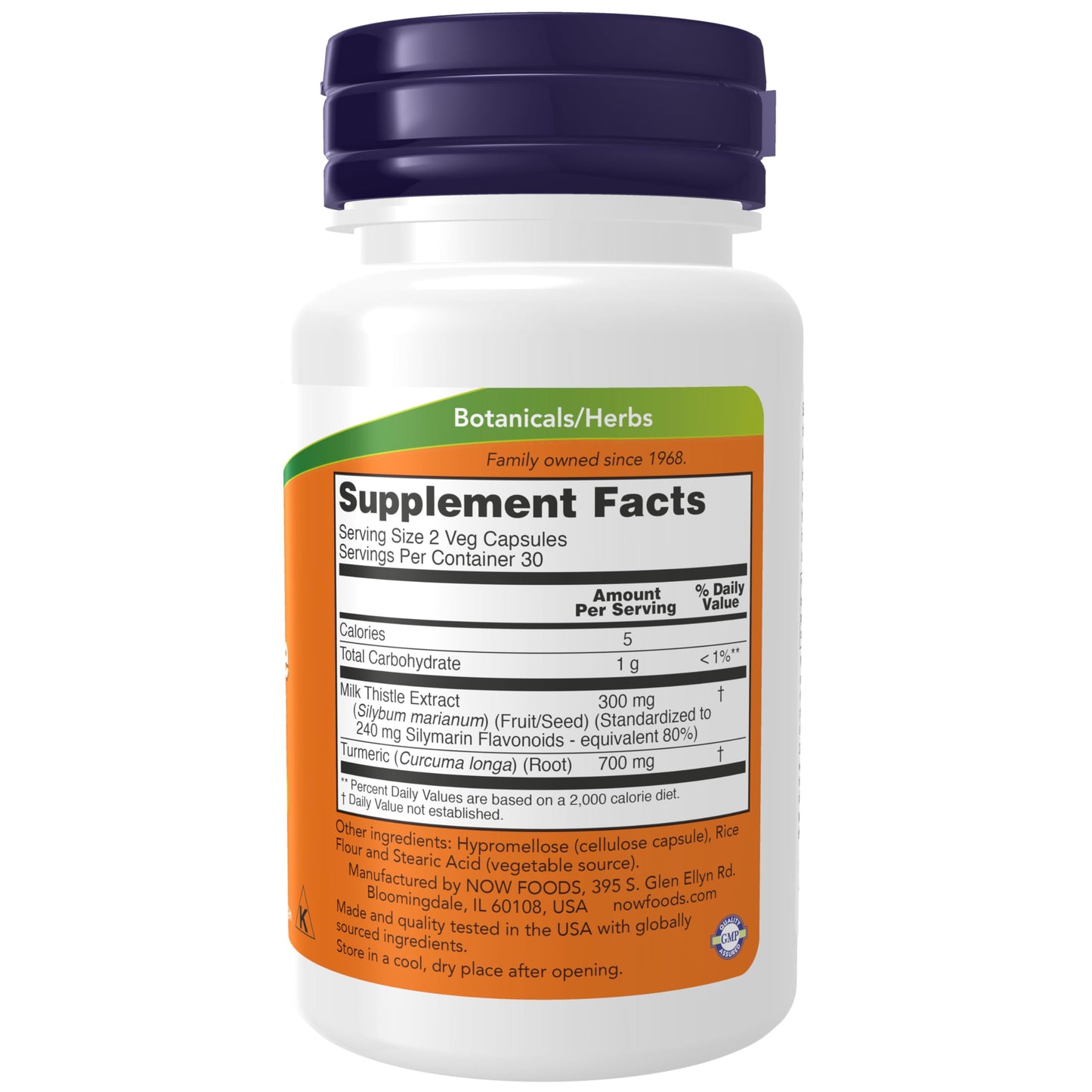 Now Foods Silymarin Milk Thistle Extract, 150 mg, 60 Veg Capsules- image 8