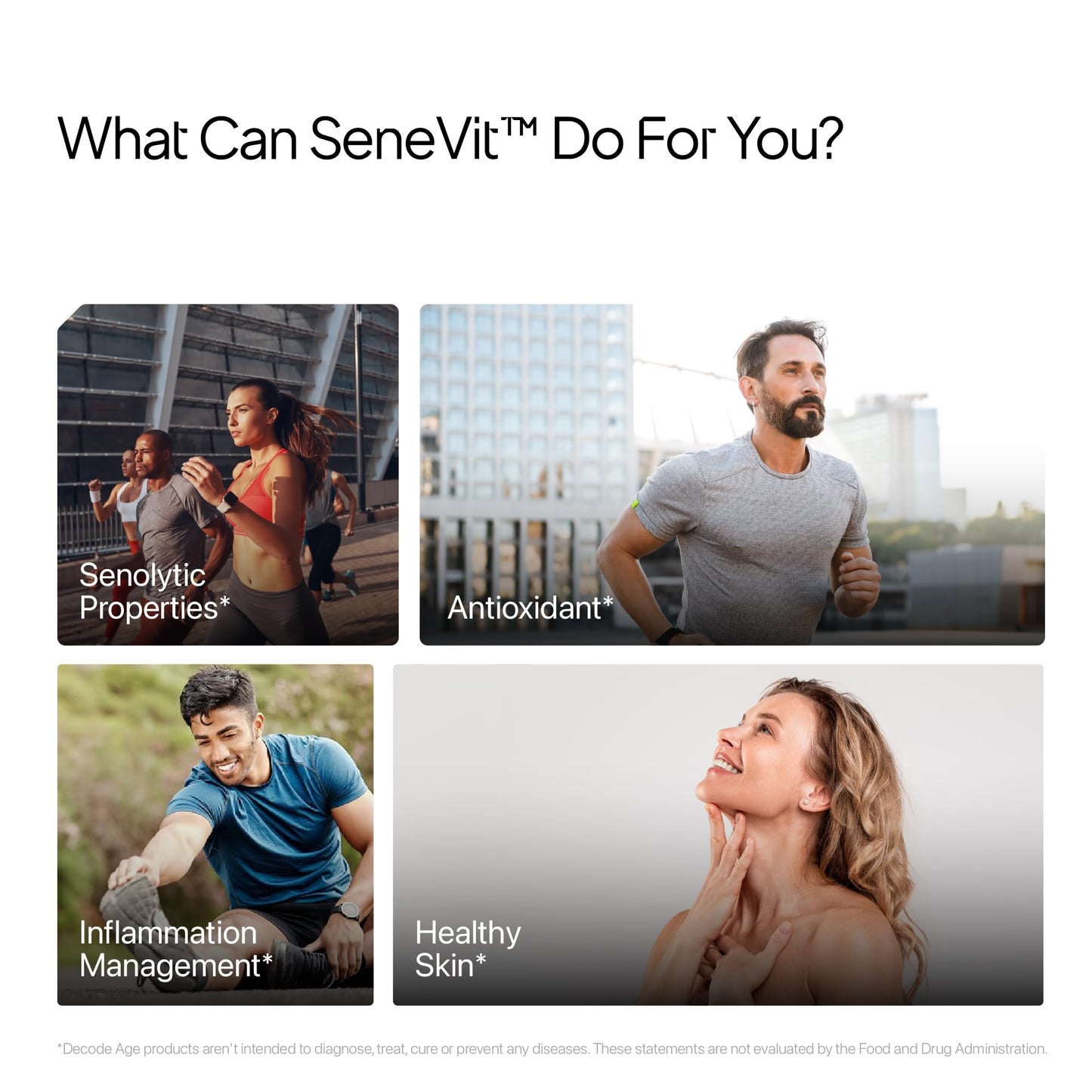 Decode Age Senolytic Activator SeneVit Blend of Fisetin, Apigenin (30- image 11