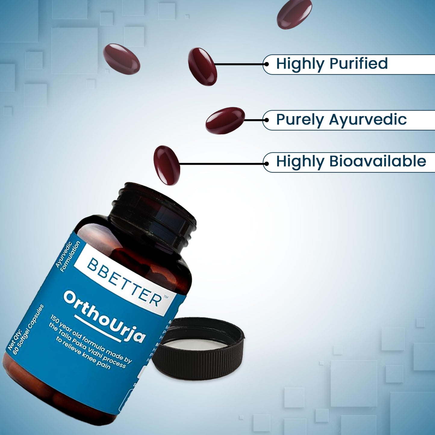 BBETTER OrthoUrja -Ayurvedic Knee Pain, Joint Pain & Arthirits Relief |- image 9
