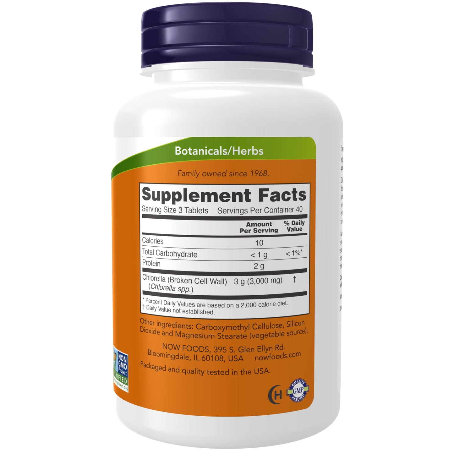 NOW Foods, Chlorella, 1000 mg, 120 Tablets- image 8