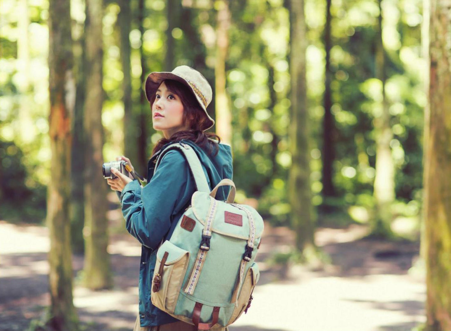 Doughnut Macaroon Laptop Backpack One Size Black- image 5