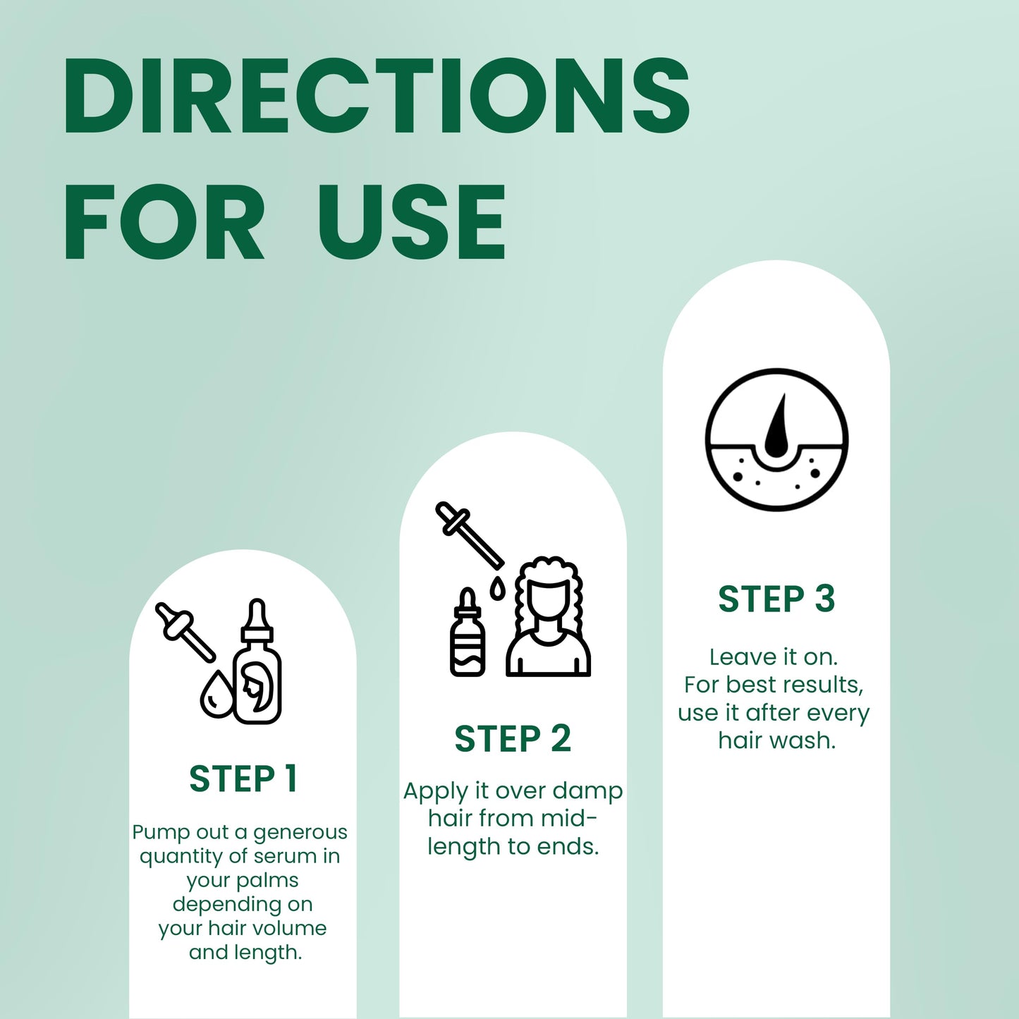 Oshea Herbals Phytogain 7 in 1 Smooth & Shine Hair Serum I Instant Shin- image 5