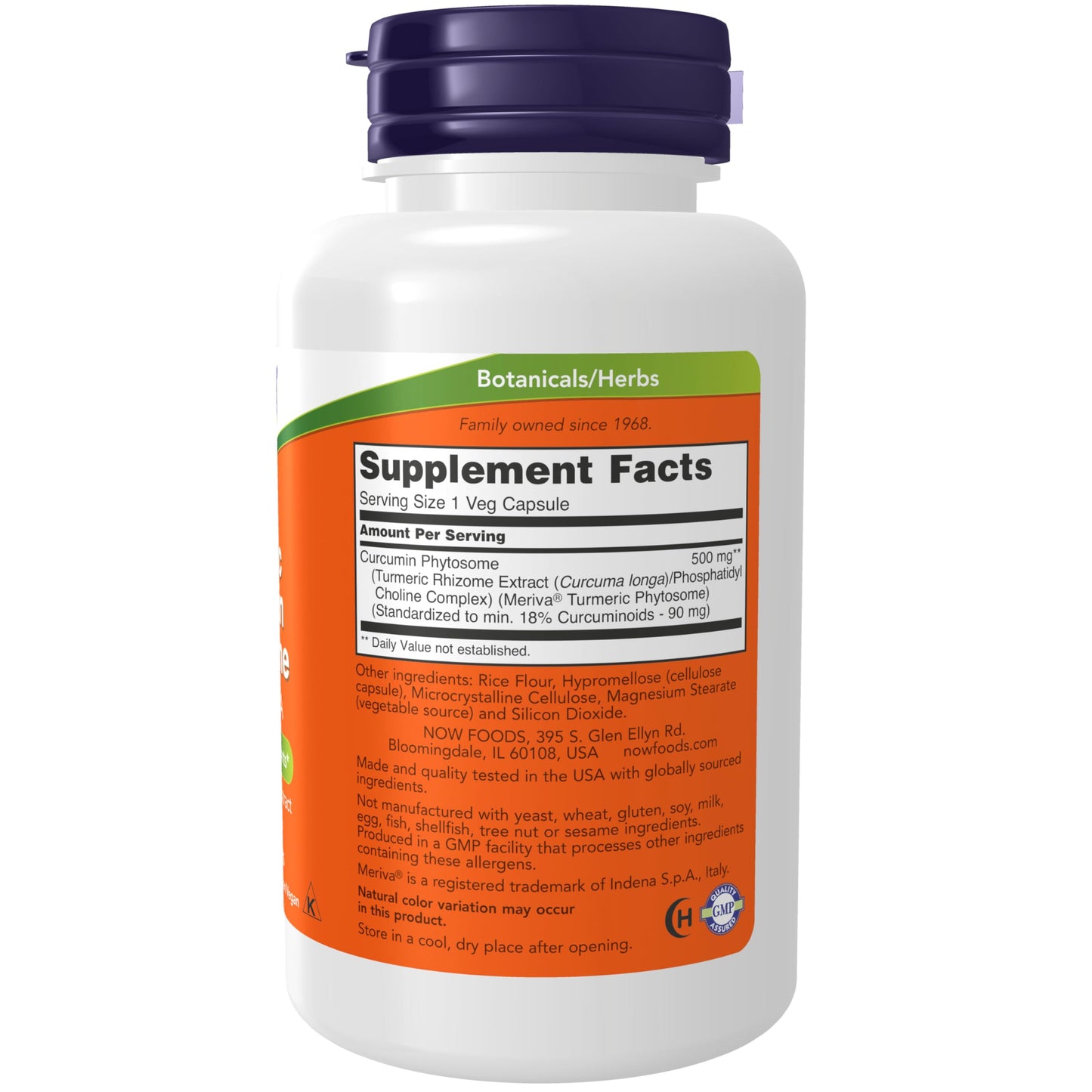 Now Foods, Curcumin Phytosome, 60 Veggie Caps- image 7