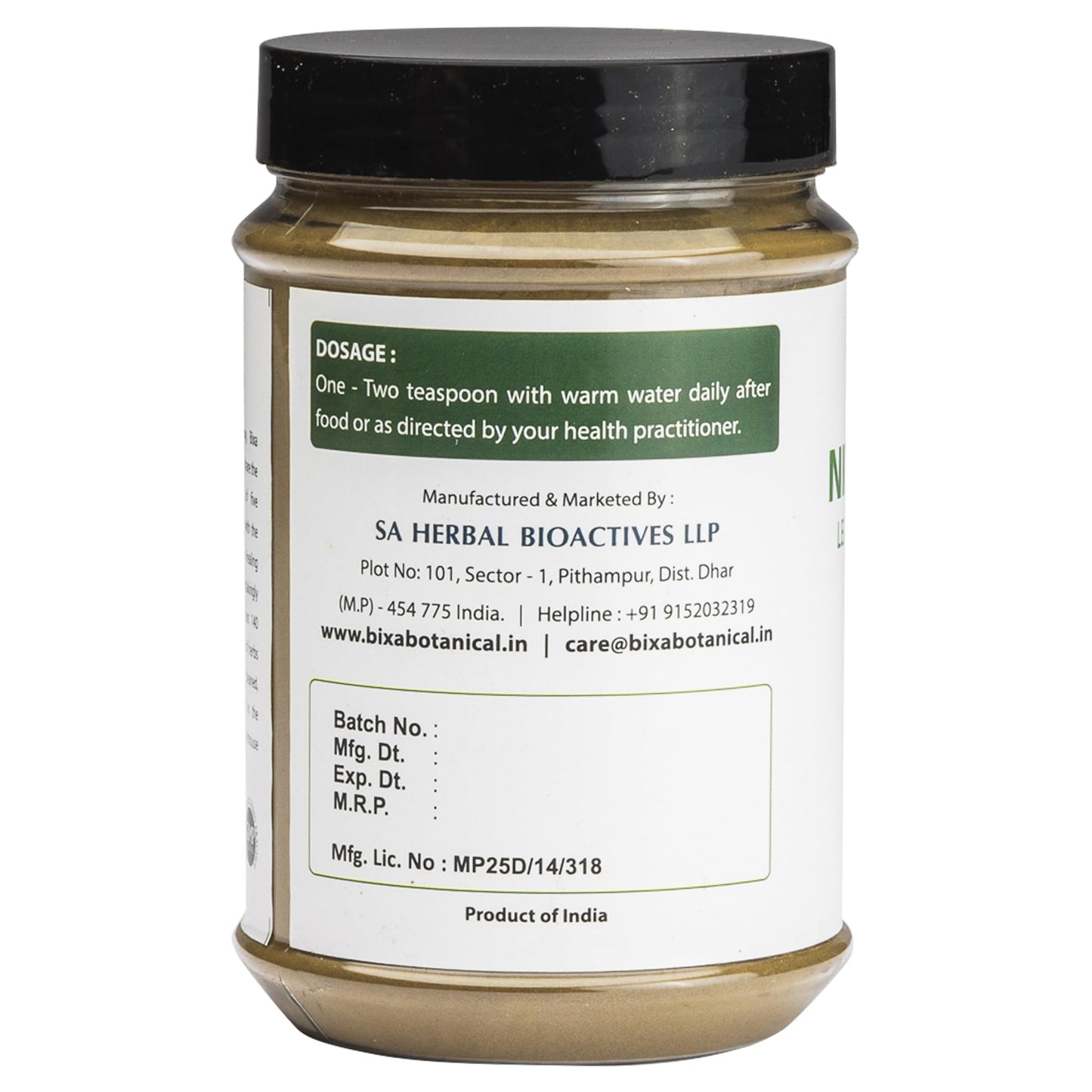 Bixa Botanical Nirgundi Leaf Powder(Vitex Negundo) 200 Gm | Supports Jo- image 5