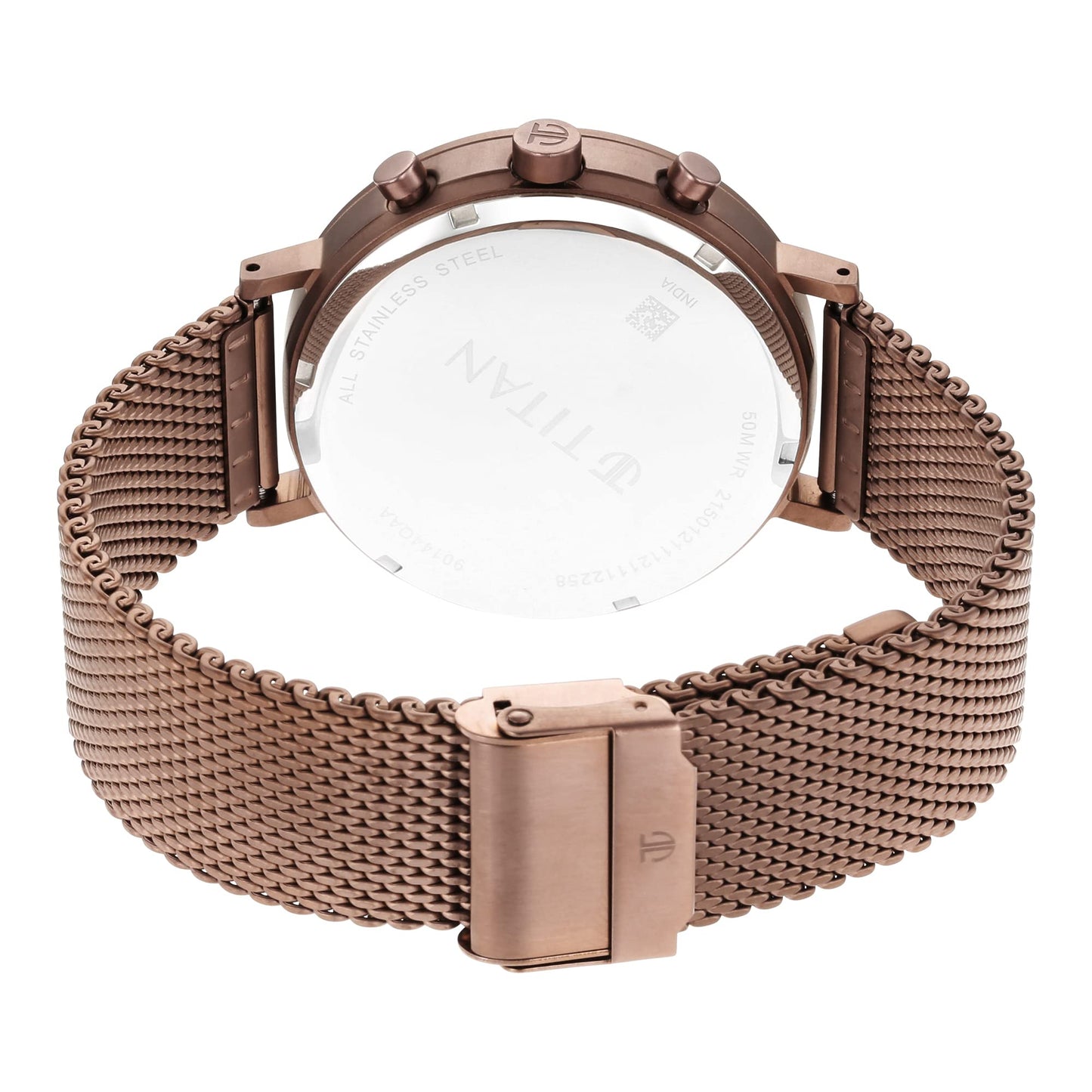 Titan Purple: Valentine’s Day Collection Analog Brown Dial Men's Watch-- image 6