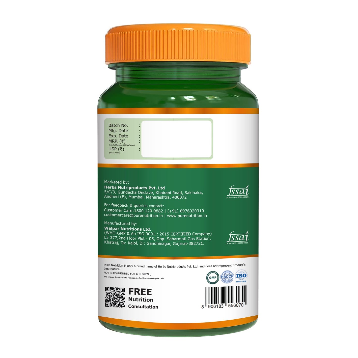 Pure Nutrition Magnesium Glycinate with Zinc Supplement 350 mg - 180 Tablets | High Absorption Magnesium Supplement for Bone, Muscle & Nerve Vitality | Supports Calm, Sleep Quality & Cramp Relief