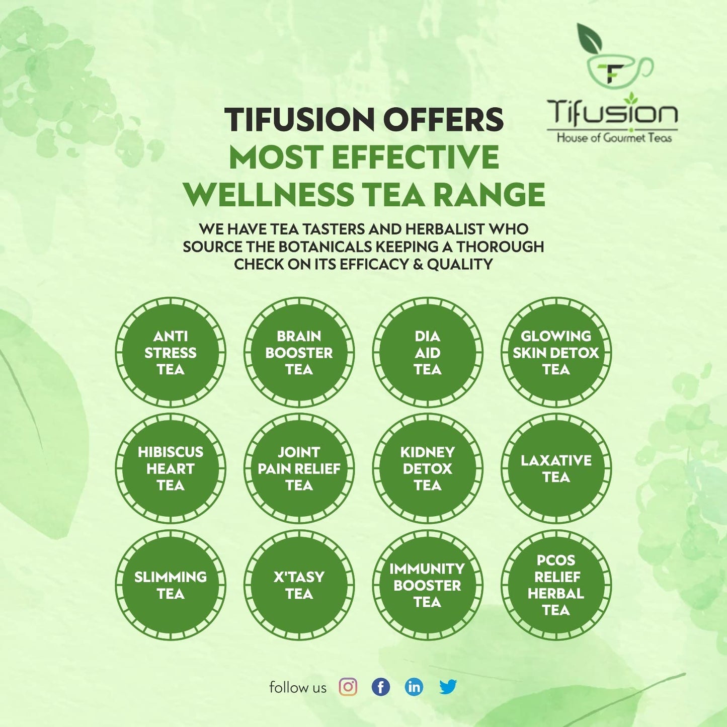 Tifusion Natural Laxative Tea with Dandelion Senna Triphala Aloe Clove | Organic Whole Loose leaves Tea | 100 gms 50 Serving Cups