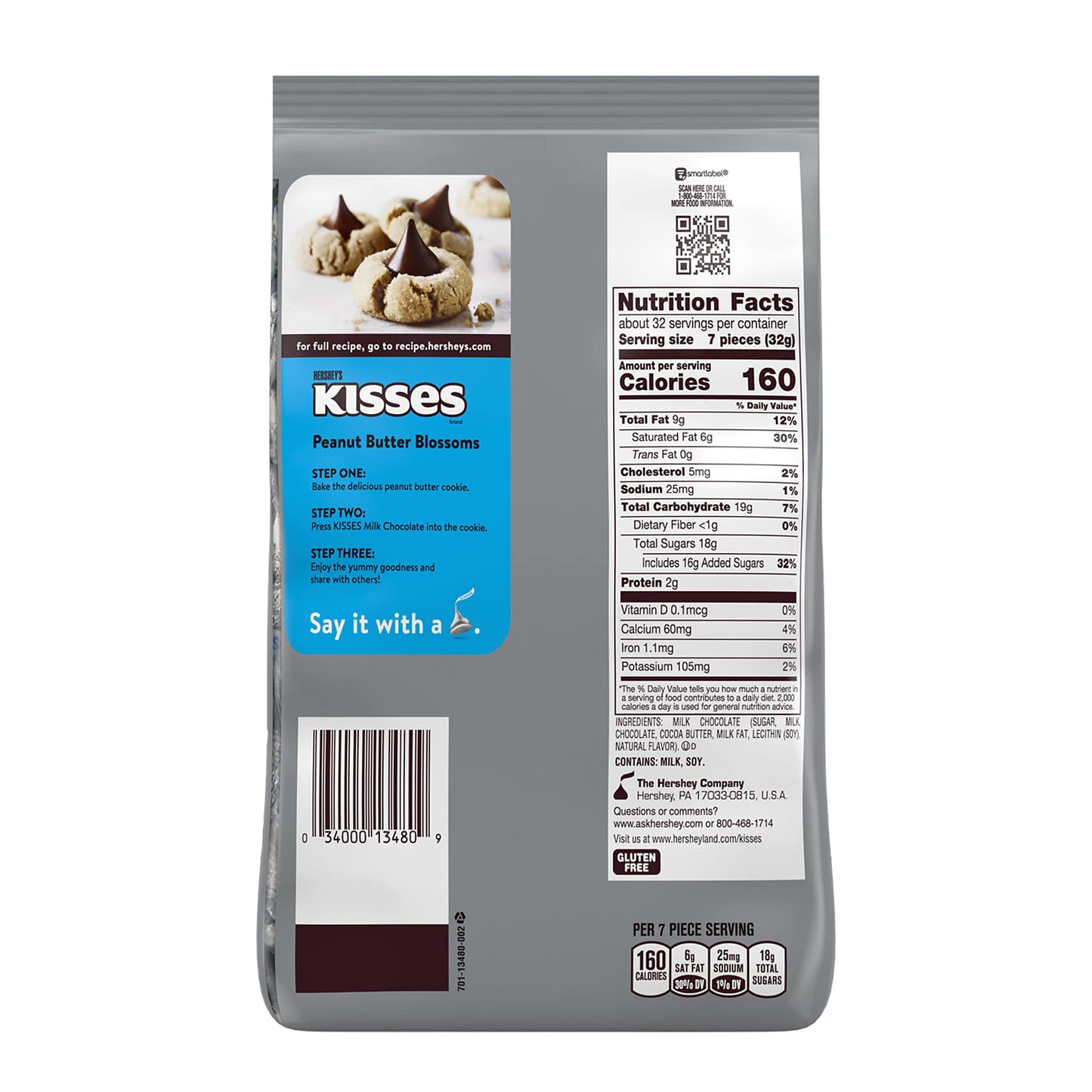 HERSHEY'S Kisses 1.01 Kg, Pack of 1, Multicolour- image 8