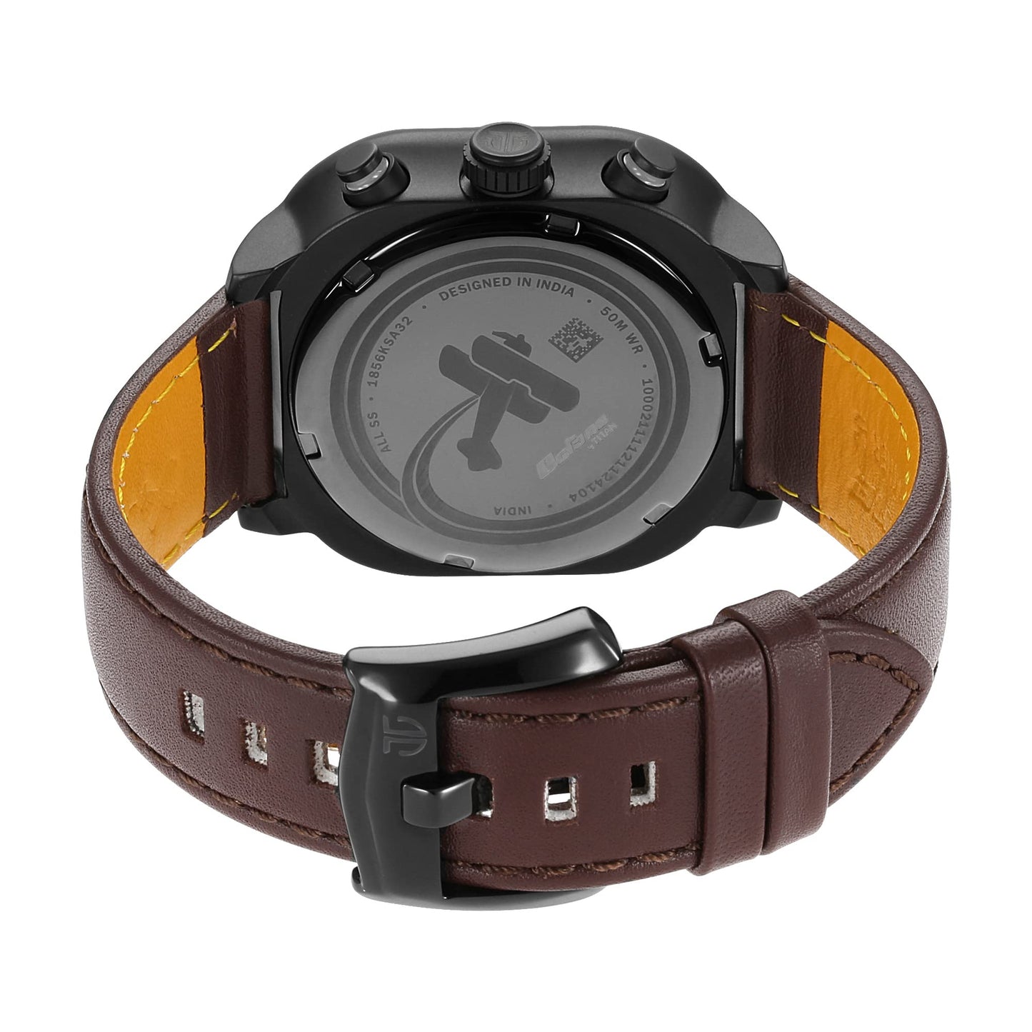 Titan Octane-Aerobatics Collection Analog Black Dial Men's Watch-1856NL- image 6