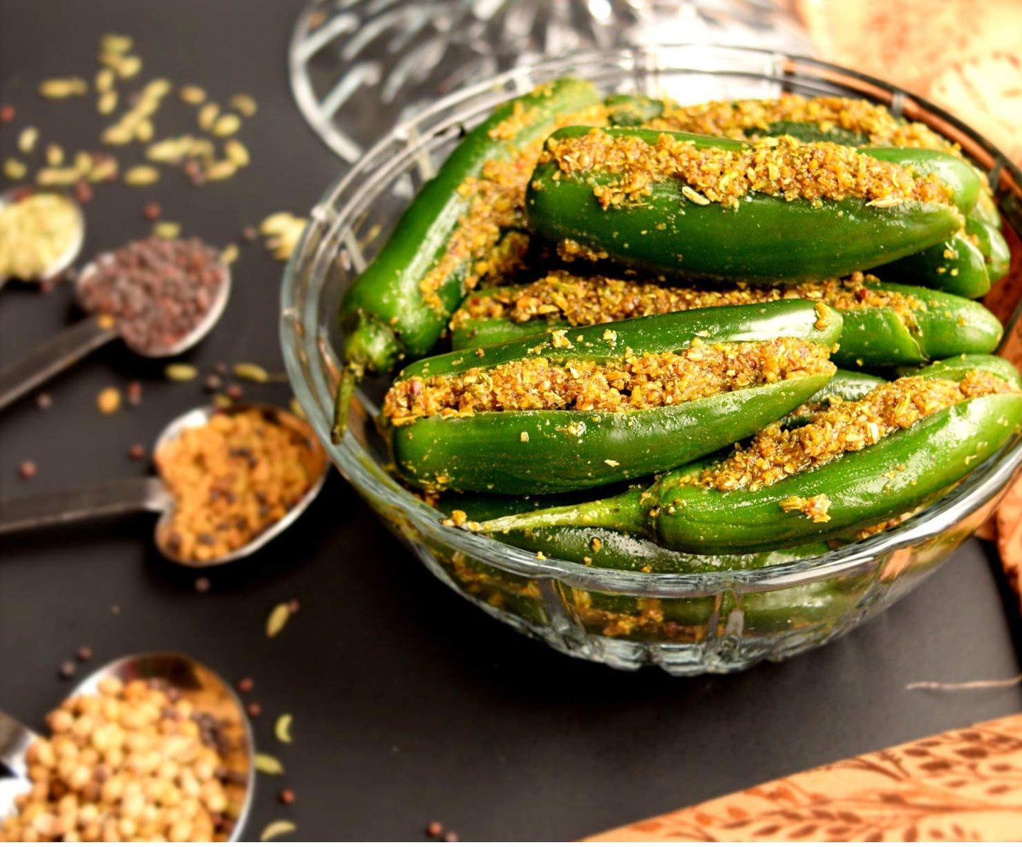 Kitchen Jungle Ready Chilli Pickle Masala marwadi athana mirchi Powder(Mirchi Achar Masala) (200 Grams)