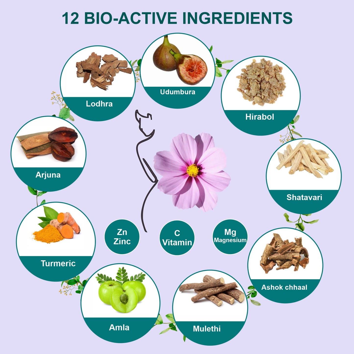 GYNESUTRA Leukoaid,herbal supplement for discharge in Women,60 vegetari- image 6