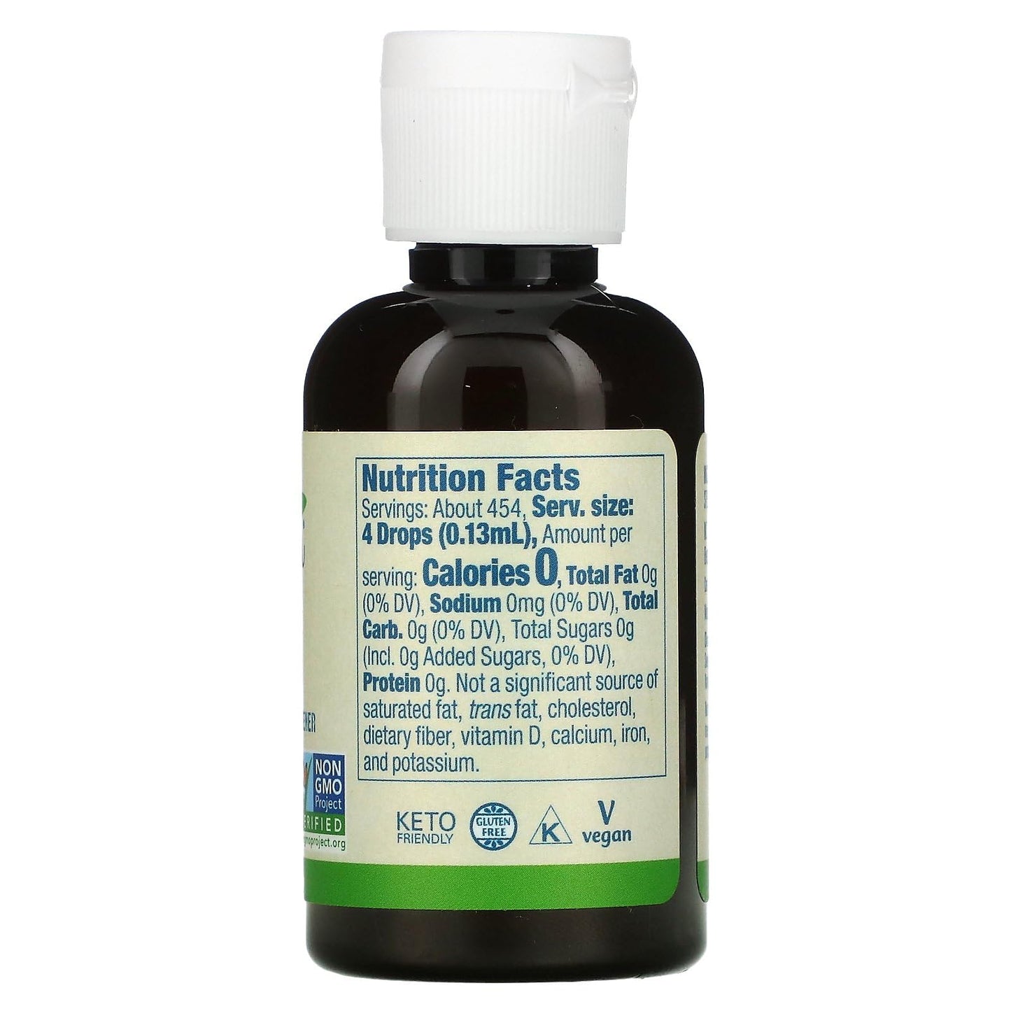 Now Foods, Certified Organic, Better Stevia, Liquid Sweetener, 2 fl oz- image 3