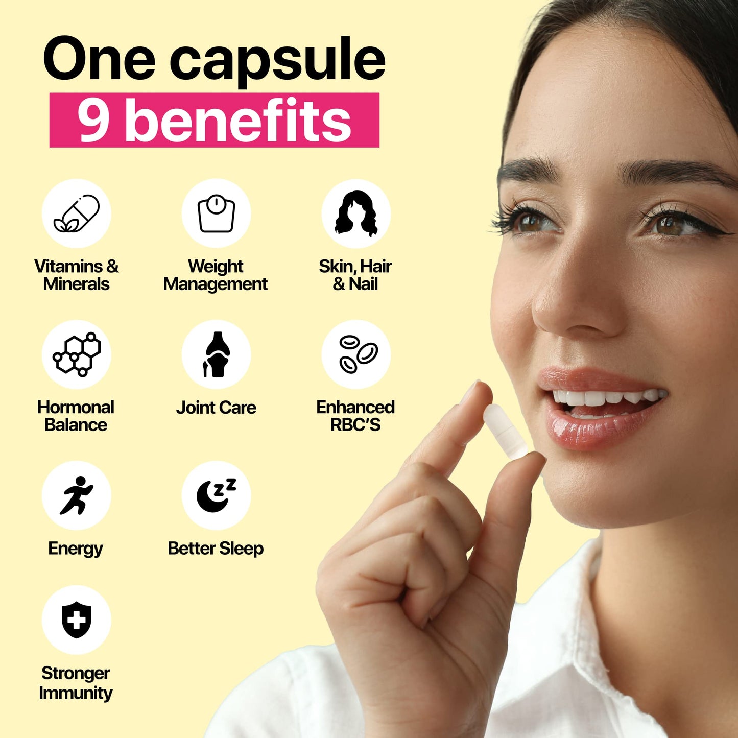 Nature's Island Multivitamin For Women, 60 Capsules - 100% RDA of all V- image 9