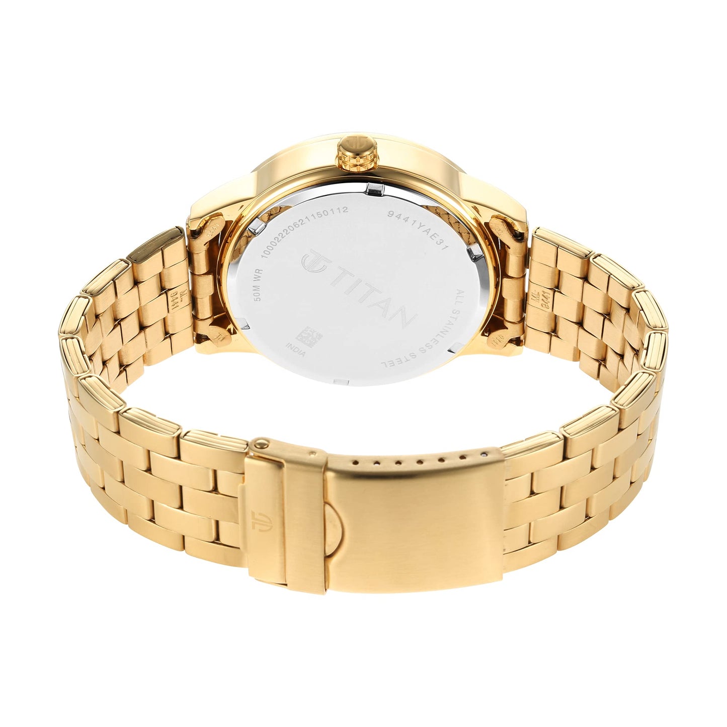 Titan Analog White Dial Men's Watch-NP9441YM01/NP9441YM01- image 7