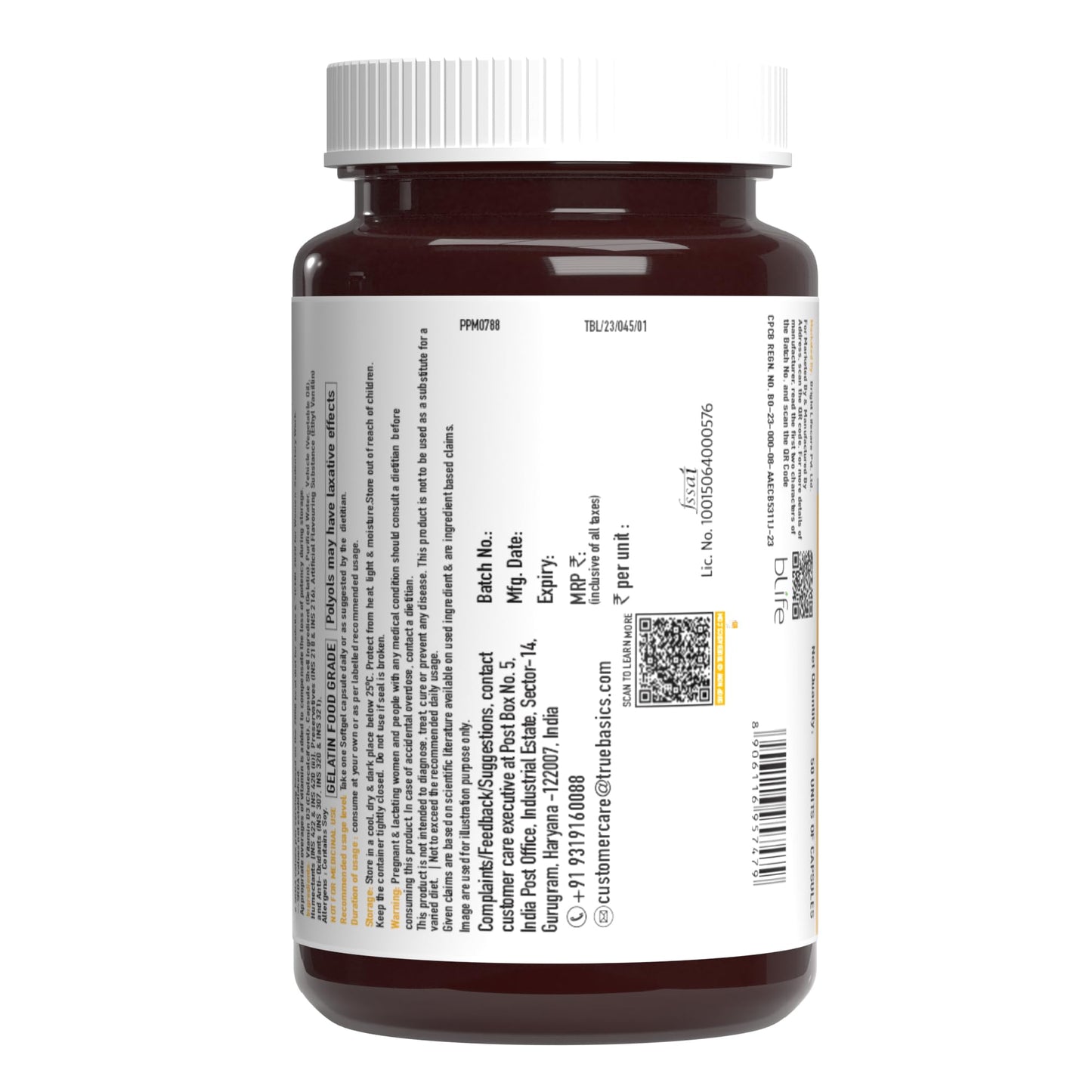 TrueBasics Vitamin D3 600 IU, for Healthy Bones, Strong Muscles, Boosts- image 9