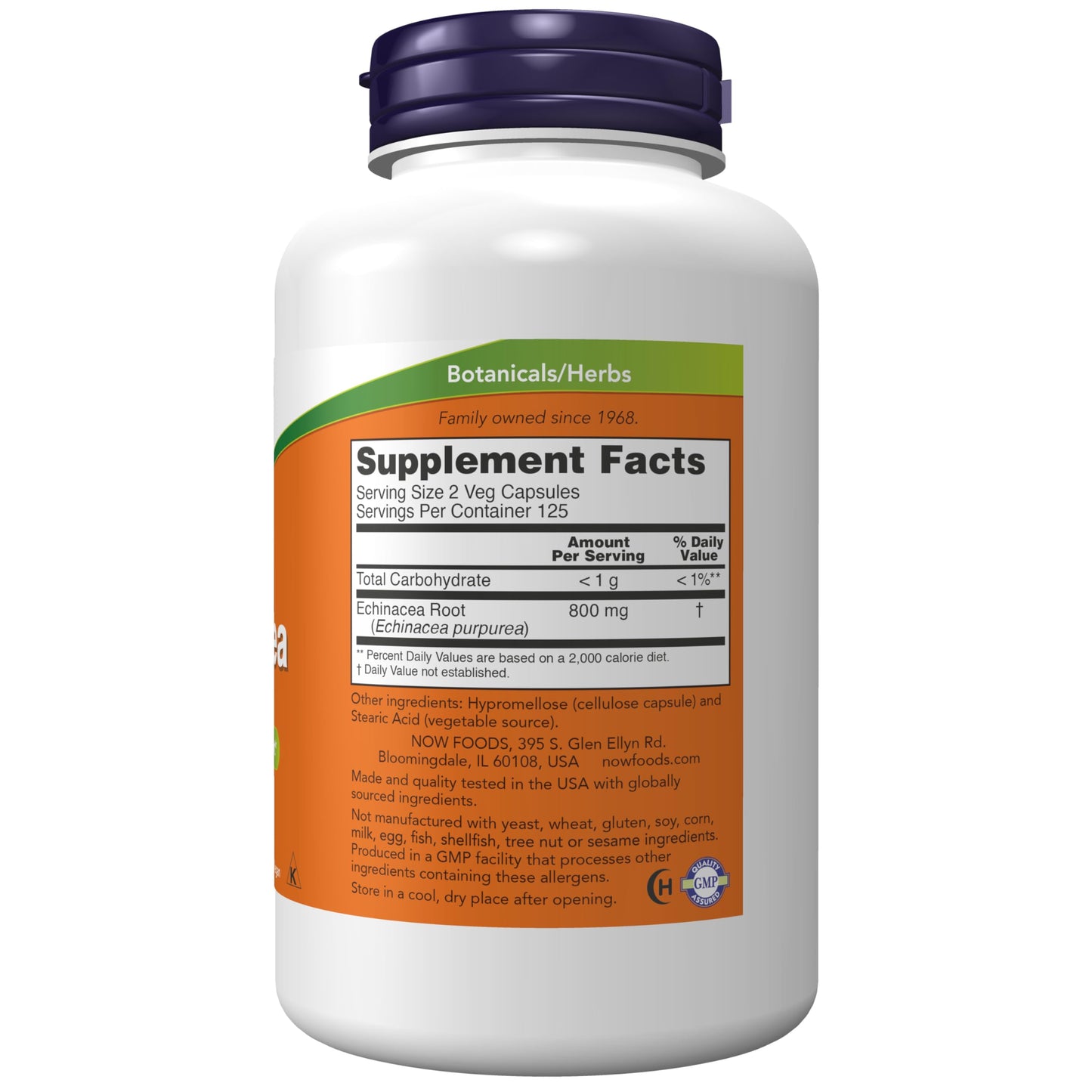 NOW Foods Echinacea 400mg, 250 Vcaps- image 7