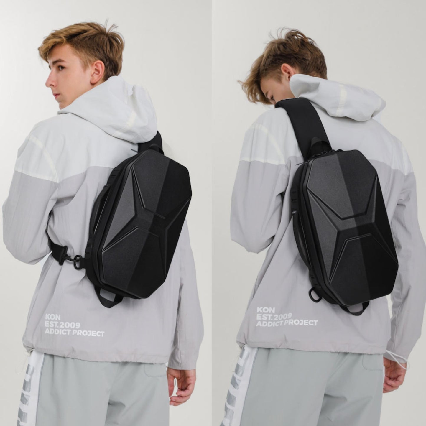 OZUKO ECO Vista Gear Range Black Soft One Size Backpack
