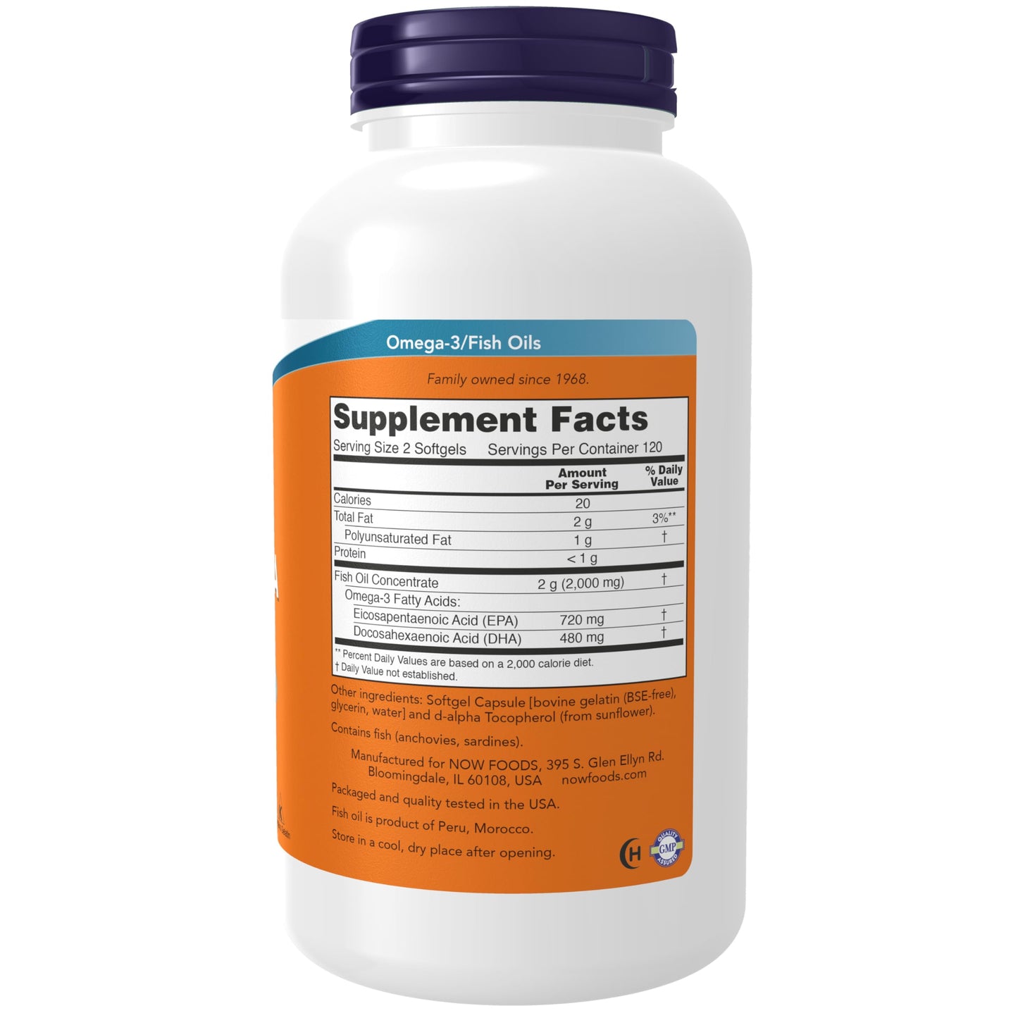 NOW Foods Super Omega EPA, 240 Softgels R- image 7
