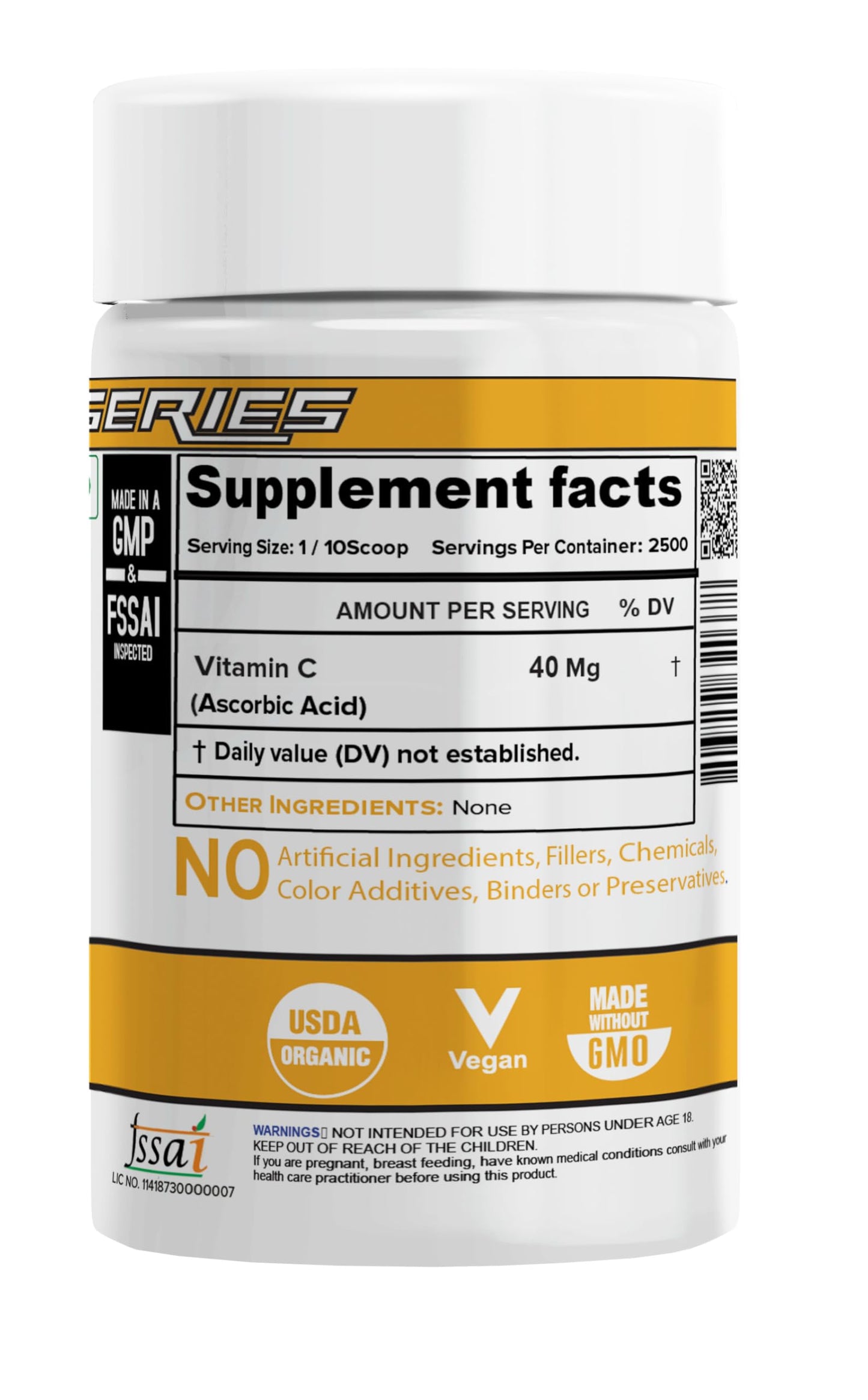 Nutrija-VITAMIN C (ASCORBIC ACID) | For immunity and collagen boost - 1- image 5