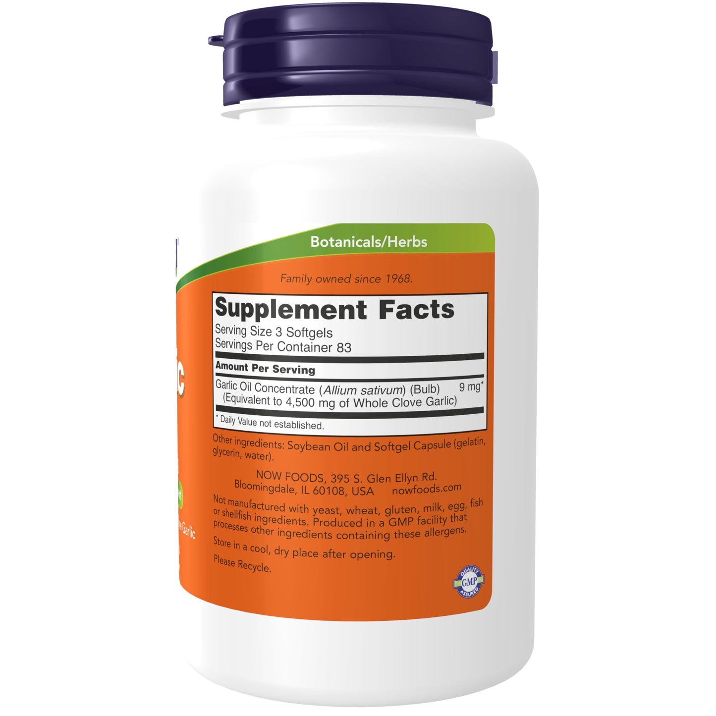 Now Foods, Garlic Oil, 1500 mg, 250 Softgels- image 7