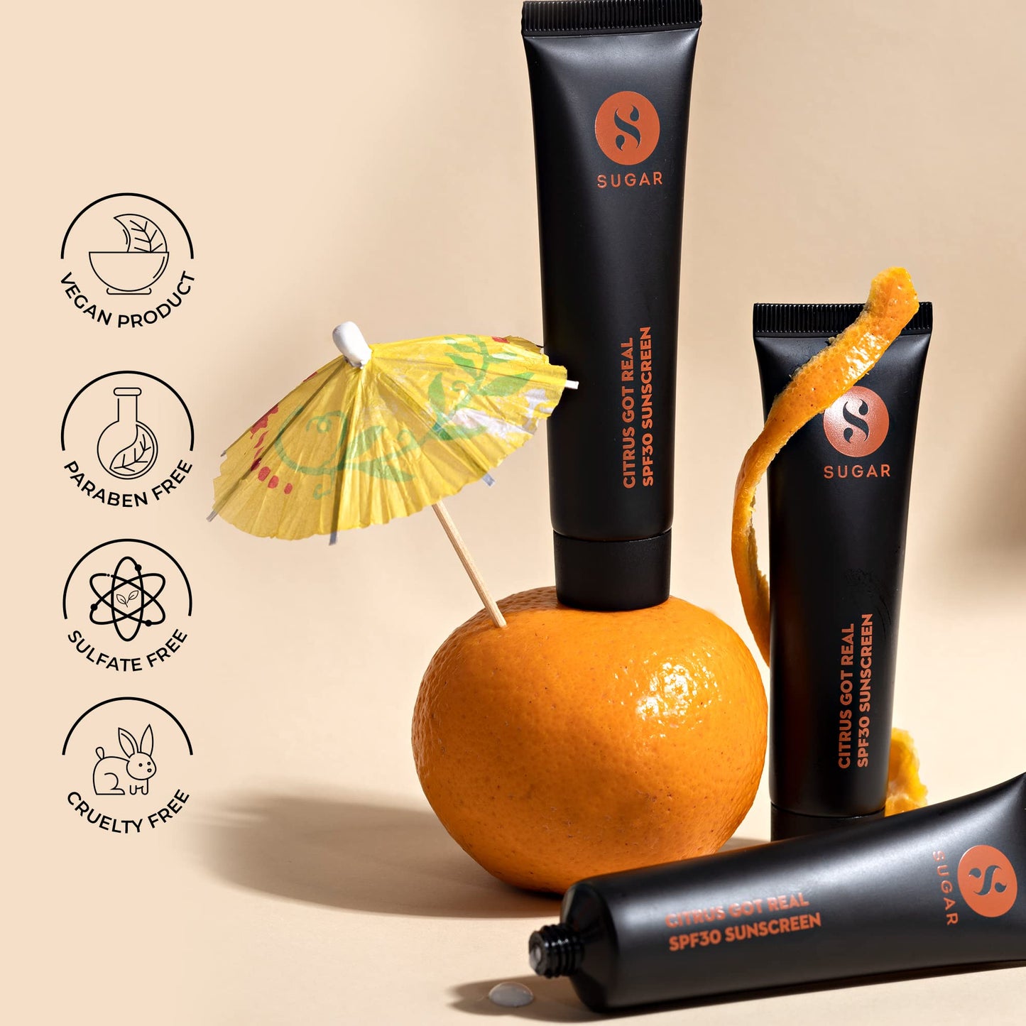 SUGAR Cosmetics - Citrus Got Real - Sunscreen with SPF 30-30 g - Enrich- image 5