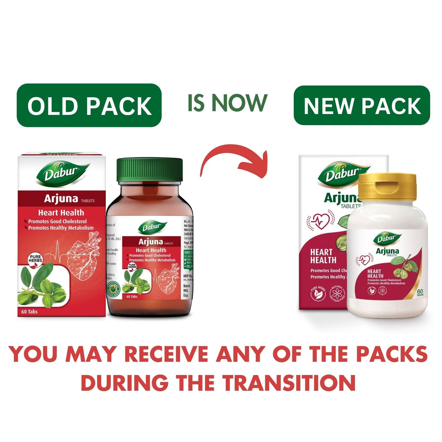 DABUR Arjuna Tablets - 60 Tabs | Promotes Heart Health | Manages Choles- image 6